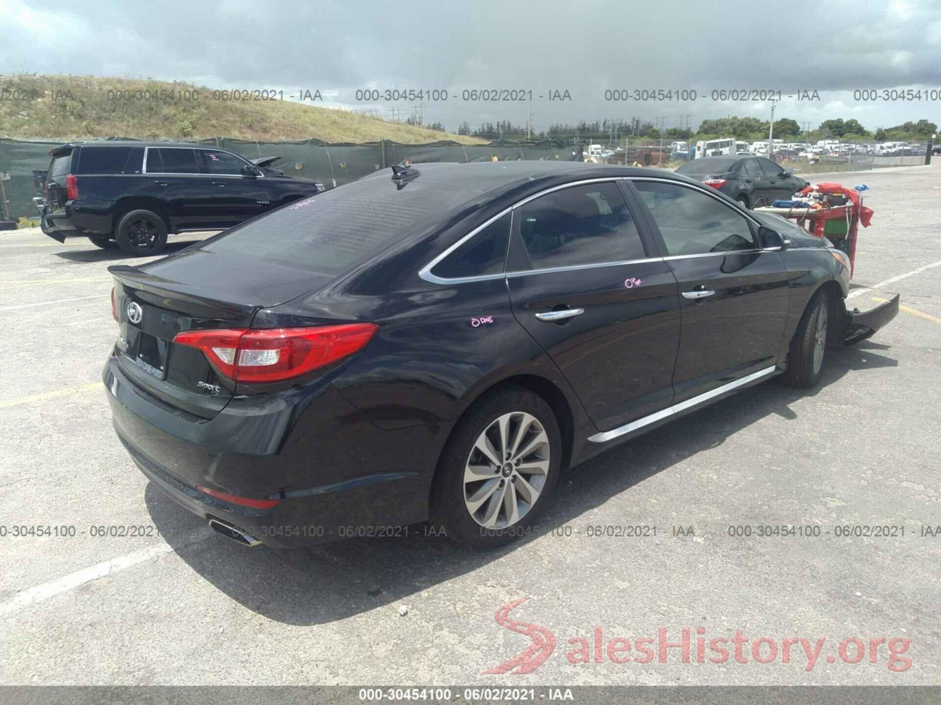 5NPE34AFXHH543586 2017 HYUNDAI SONATA