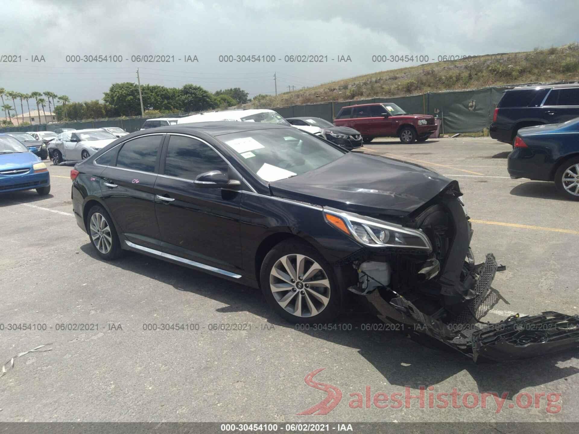 5NPE34AFXHH543586 2017 HYUNDAI SONATA