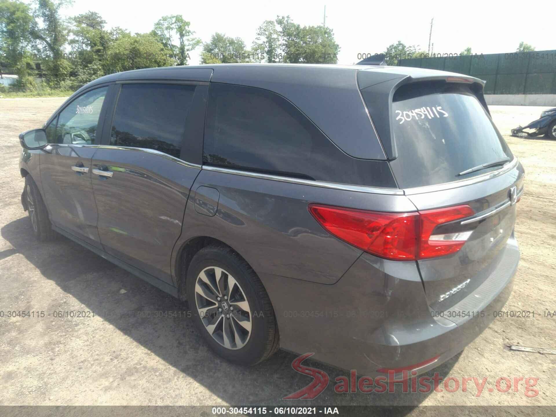 5FNRL6H79MB006244 2021 HONDA ODYSSEY