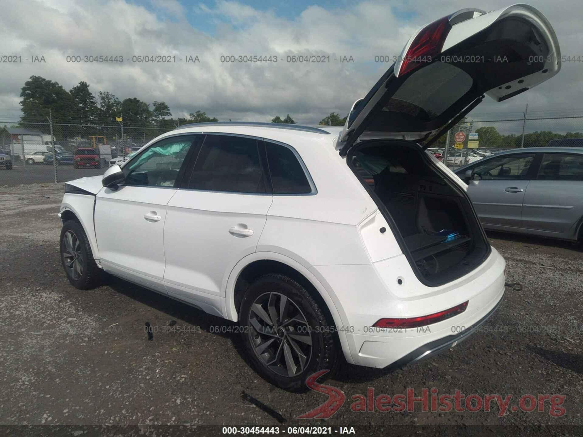 WA1AAAFY8M2043266 2021 AUDI Q5