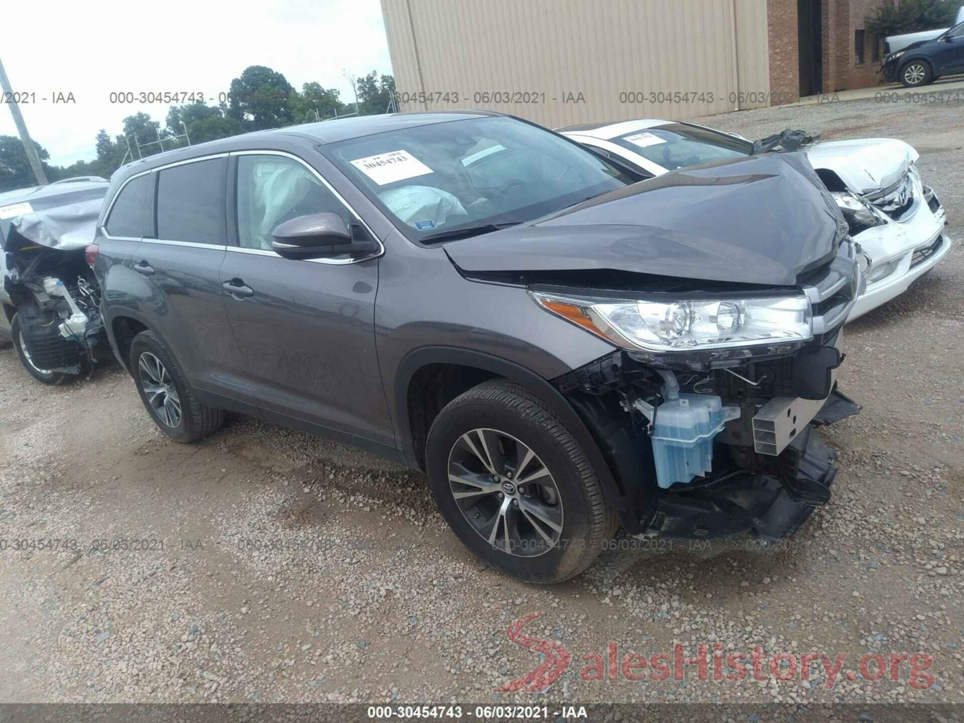 5TDZARFH2KS058567 2019 TOYOTA HIGHLANDER