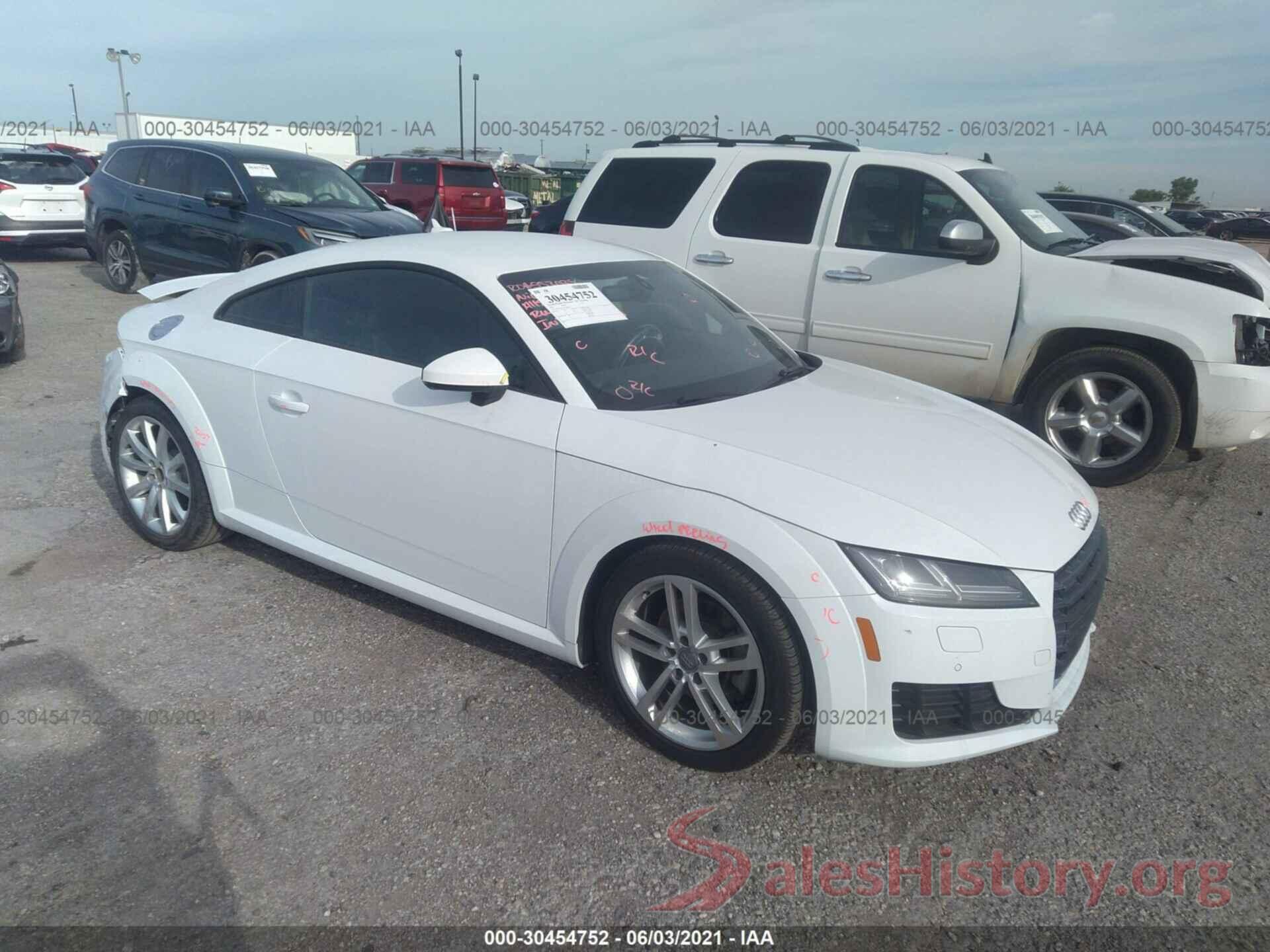 TRUC5AFV3G1002682 2016 AUDI TT