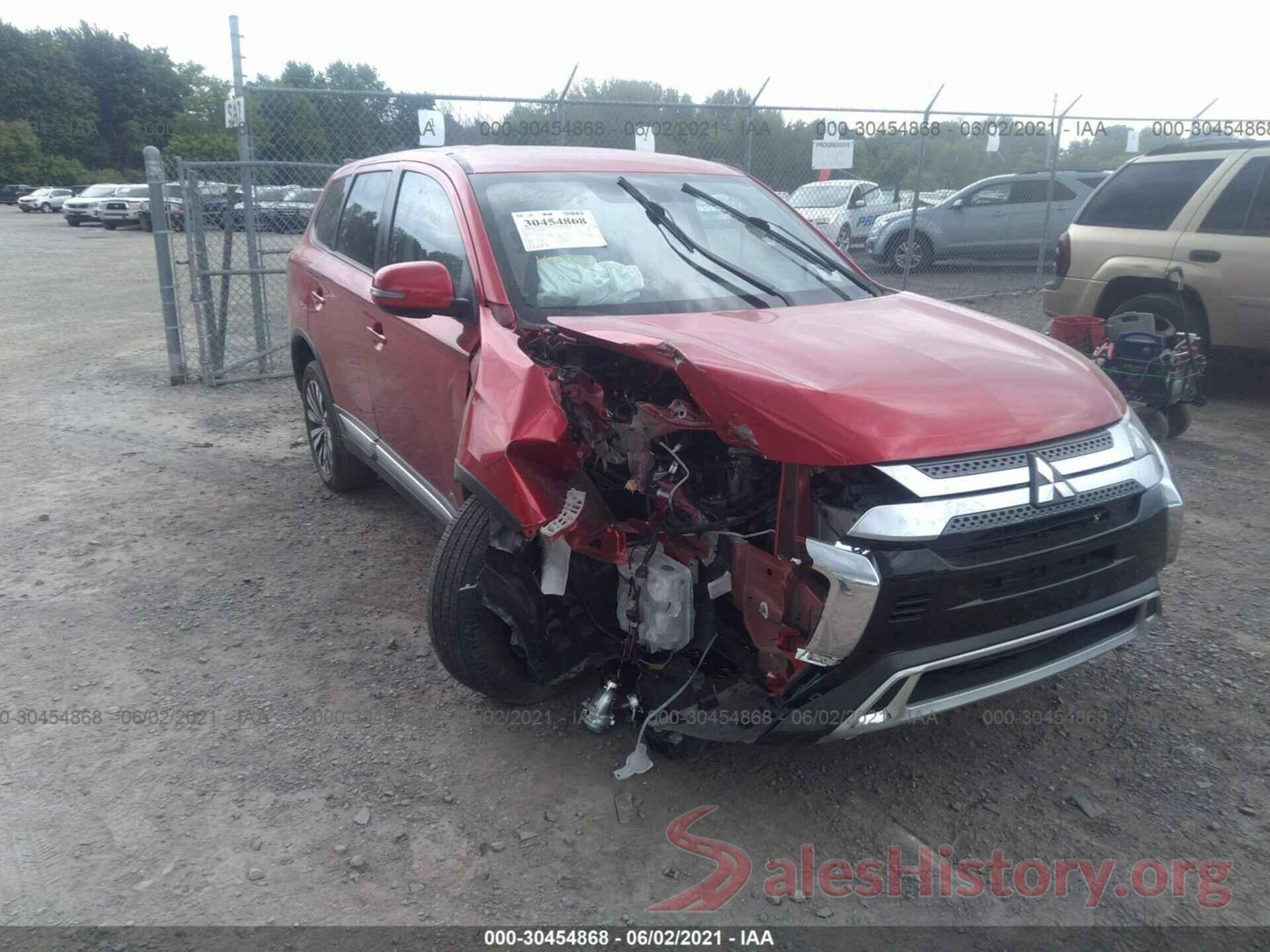 JA4AZ3A34LZ010769 2020 MITSUBISHI OUTLANDER