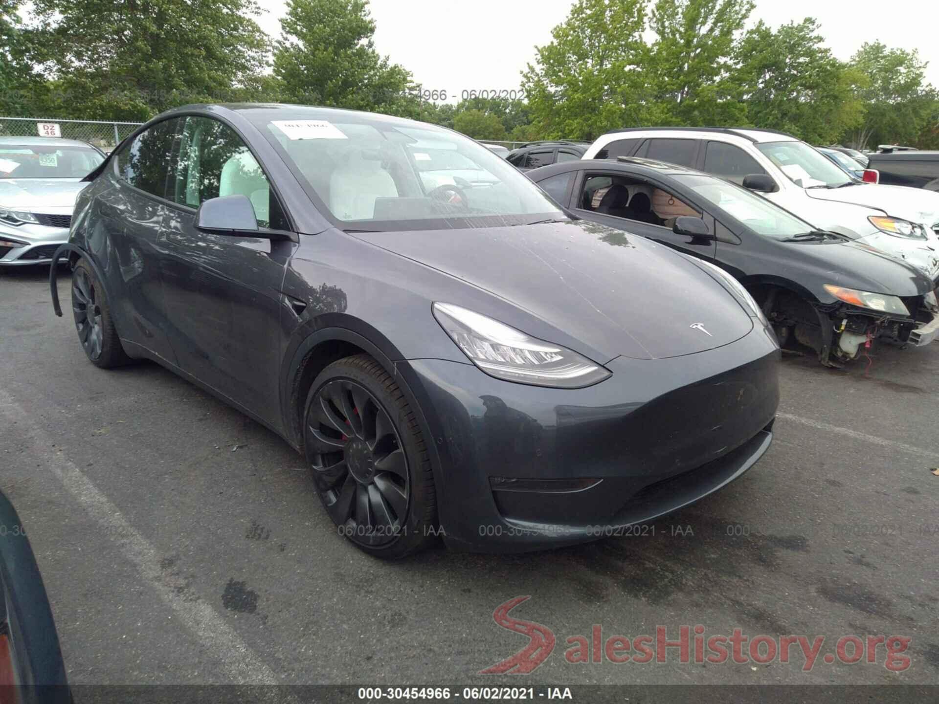 5YJYGDEF0LF046856 2020 TESLA MODEL Y