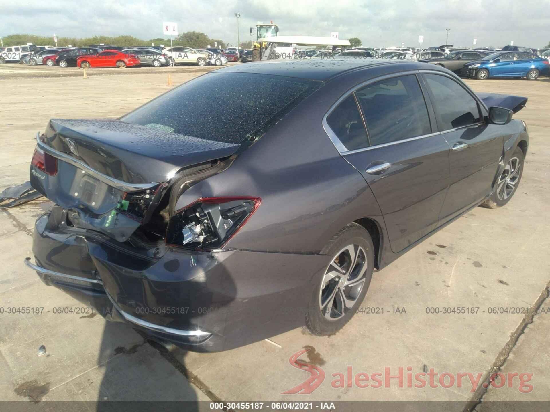 1HGCR2F3XGA120166 2016 HONDA ACCORD SEDAN