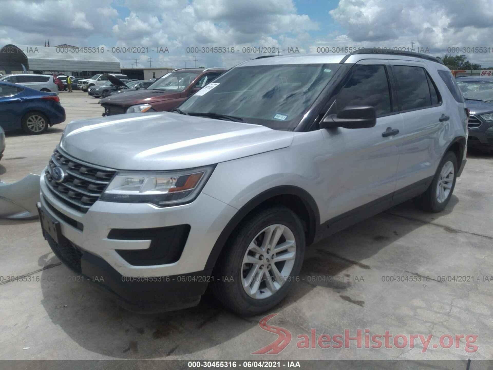 1FM5K7B88GGB85889 2016 FORD EXPLORER