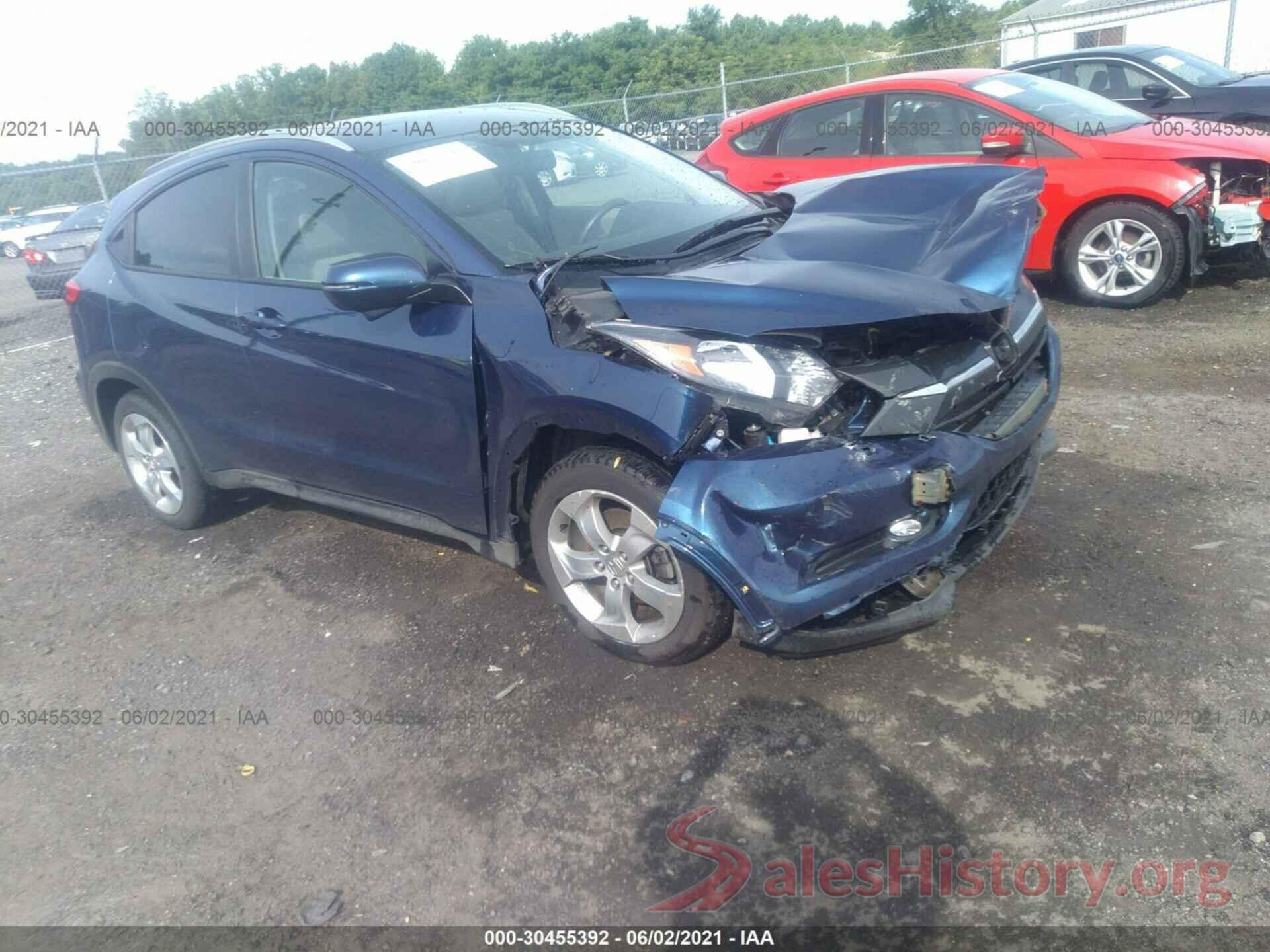 3CZRU6H77GM734815 2016 HONDA HR-V