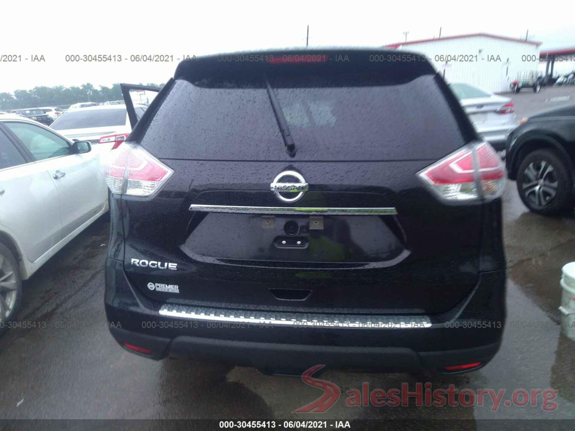 KNMAT2MT2GP707887 2016 NISSAN ROGUE