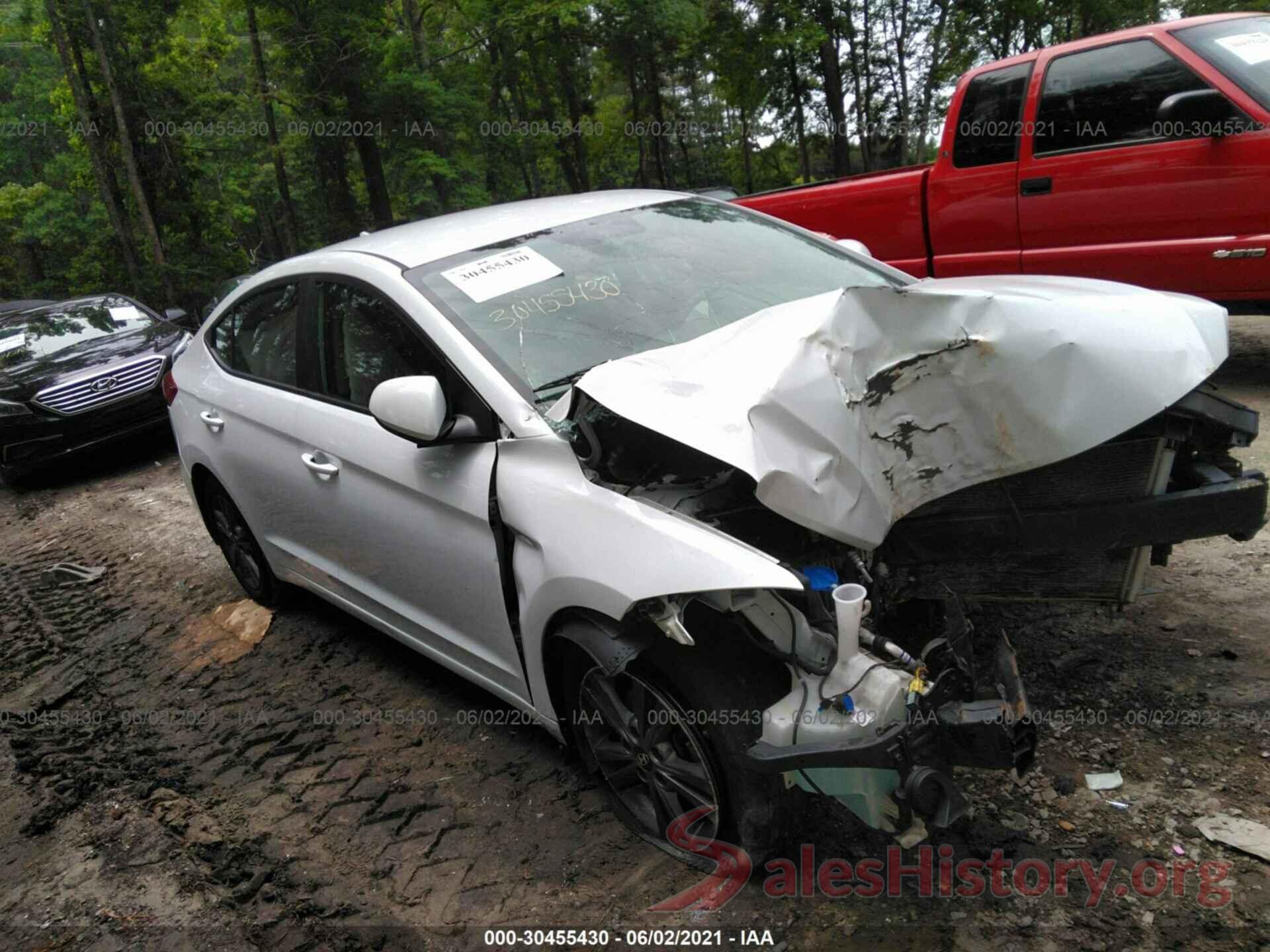 5NPD84LF8JH302089 2018 HYUNDAI ELANTRA