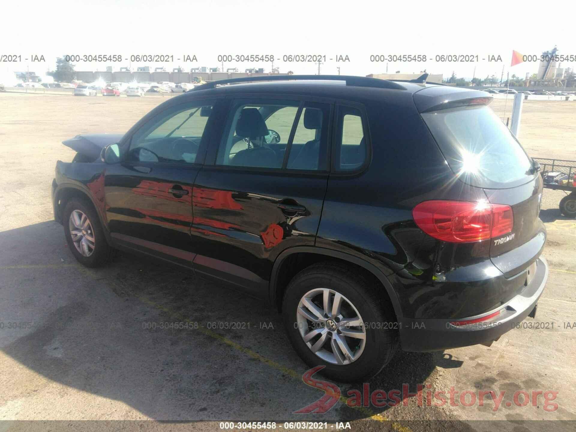 WVGAV7AX8HK013648 2017 VOLKSWAGEN TIGUAN