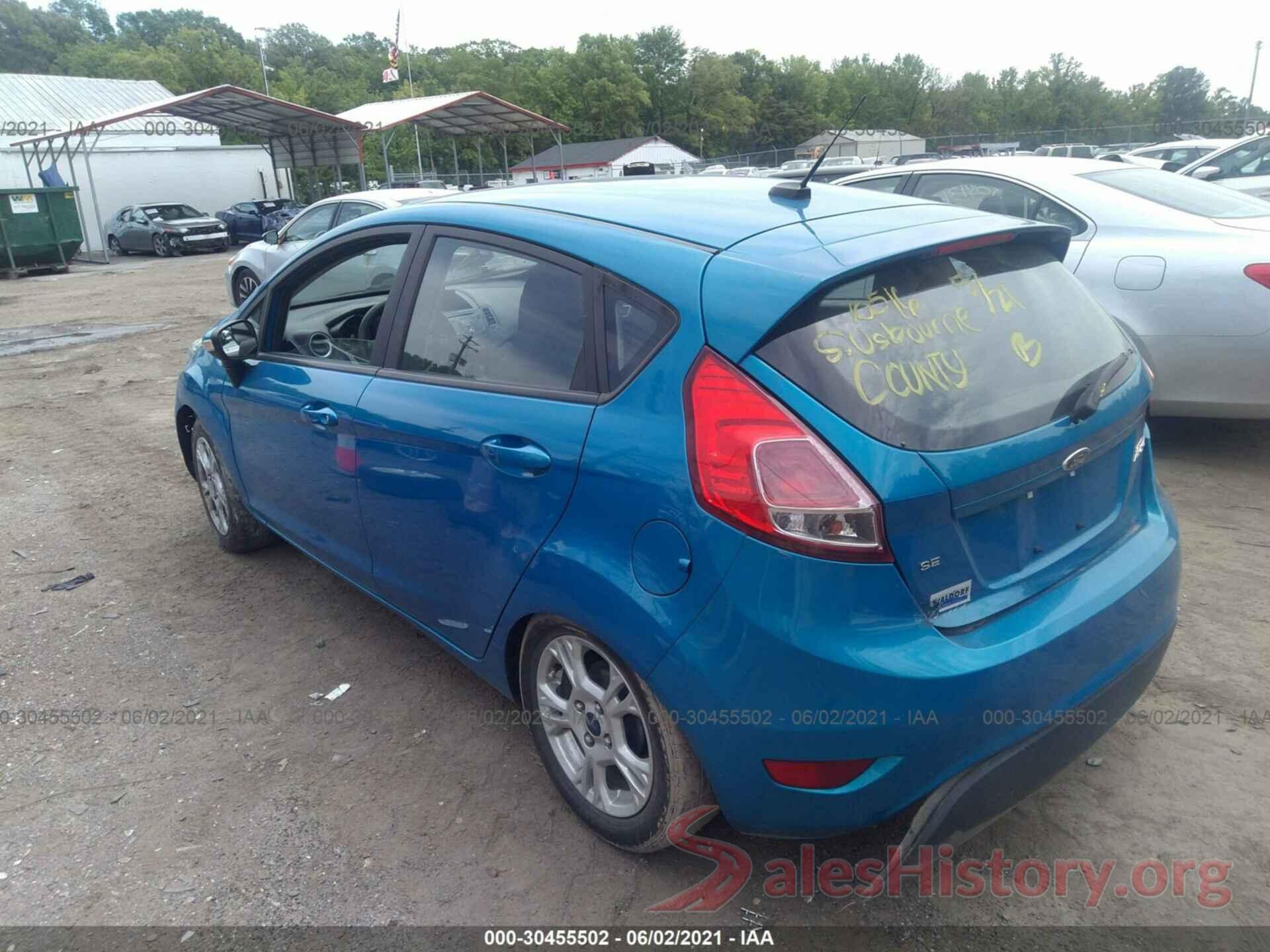 3FADP4EJ6GM144266 2016 FORD FIESTA