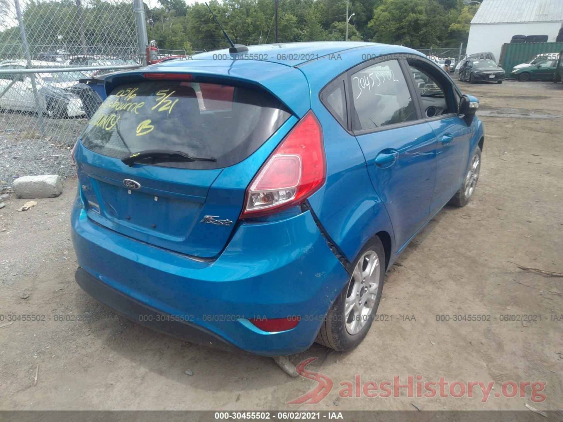 3FADP4EJ6GM144266 2016 FORD FIESTA