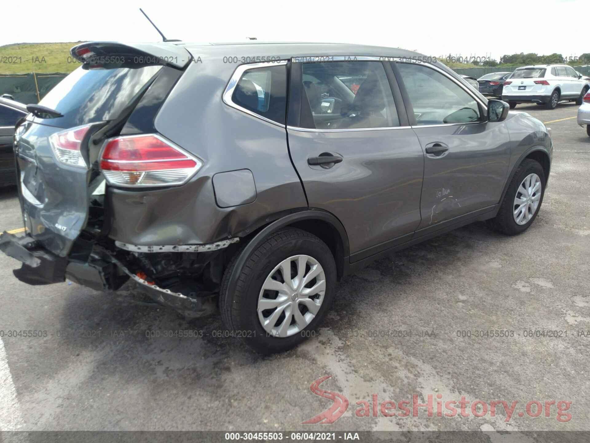 KNMAT2MV6GP695096 2016 NISSAN ROGUE