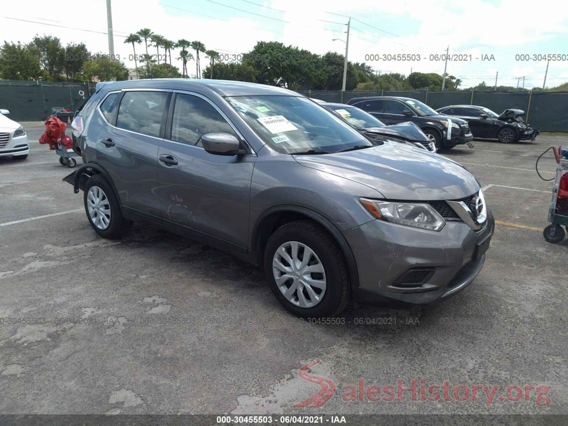 KNMAT2MV6GP695096 2016 NISSAN ROGUE