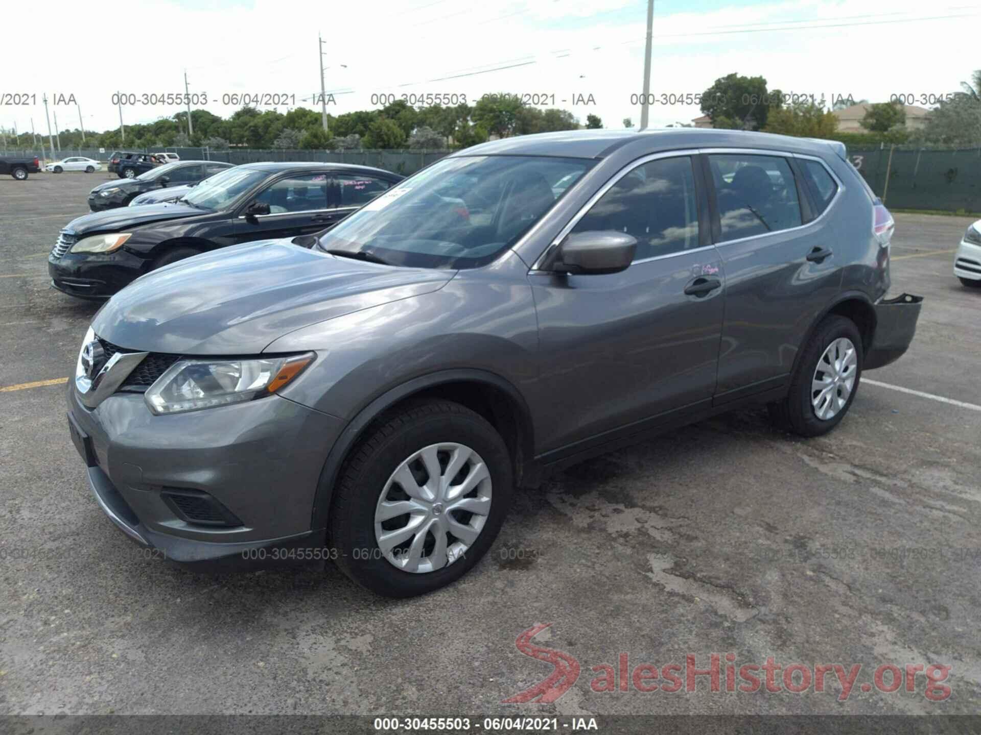 KNMAT2MV6GP695096 2016 NISSAN ROGUE