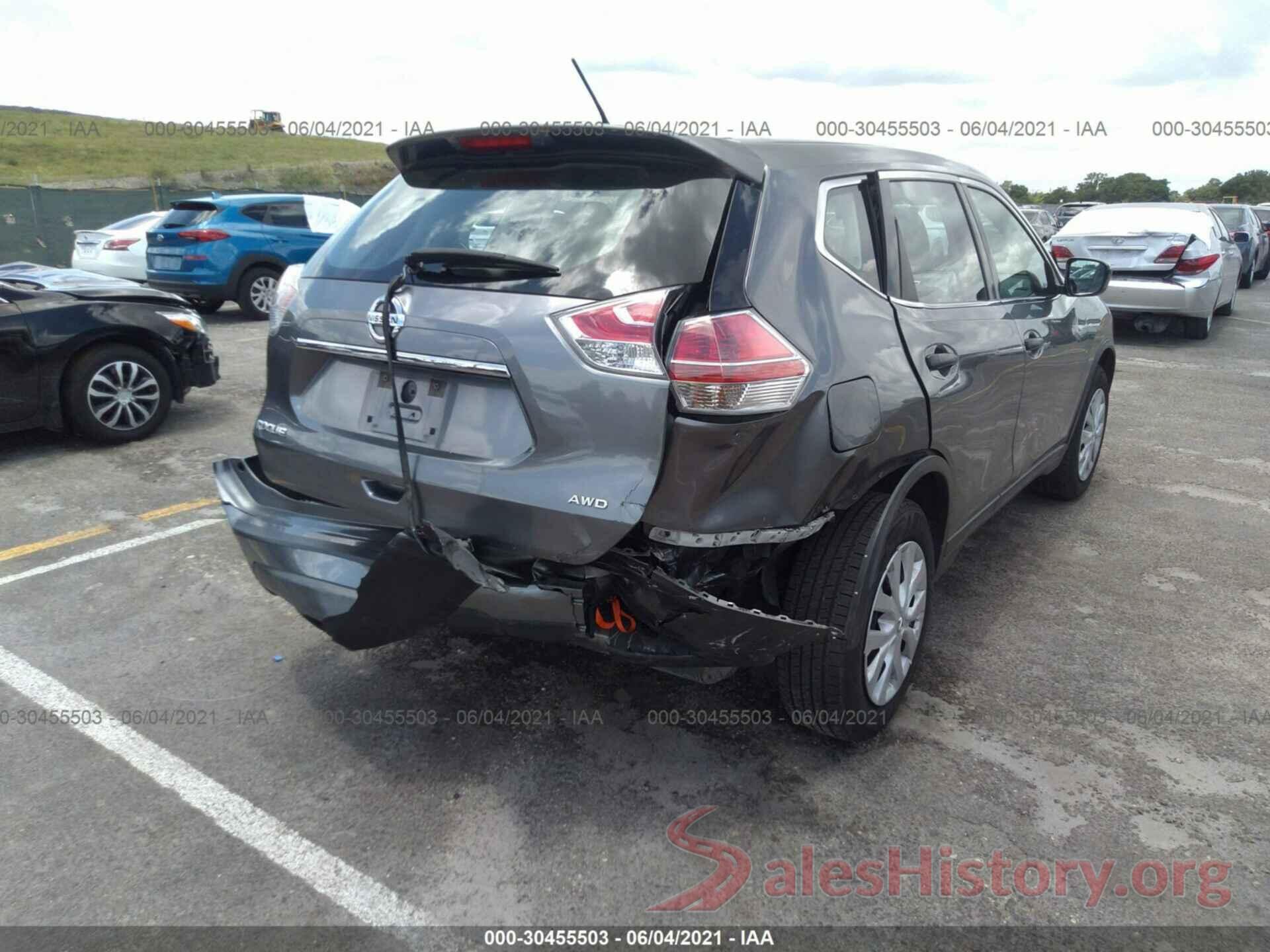 KNMAT2MV6GP695096 2016 NISSAN ROGUE