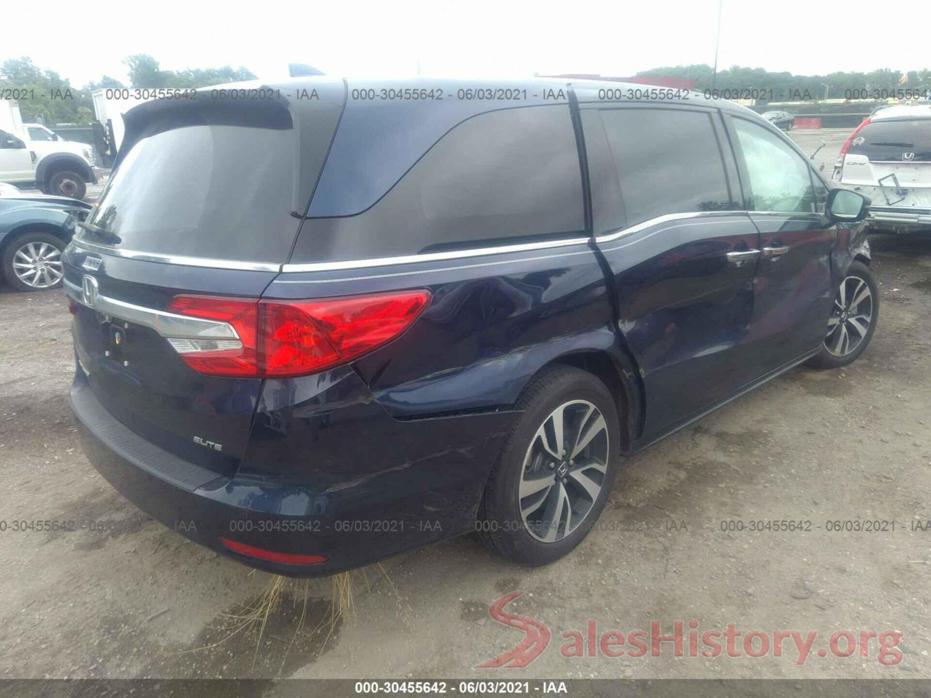 5FNRL6H98LB006168 2020 HONDA ODYSSEY