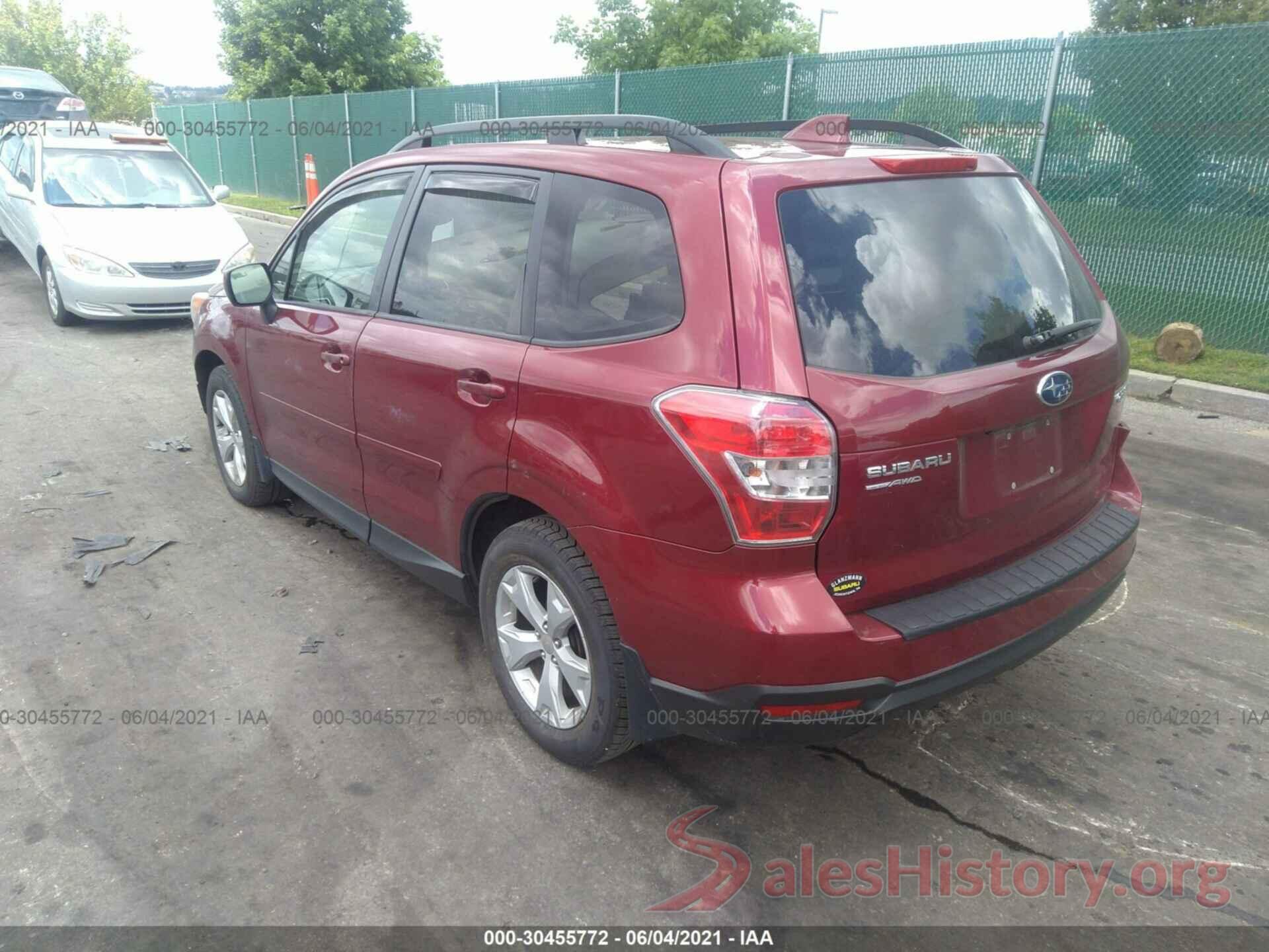 JF2SJAFCXGH437577 2016 SUBARU FORESTER