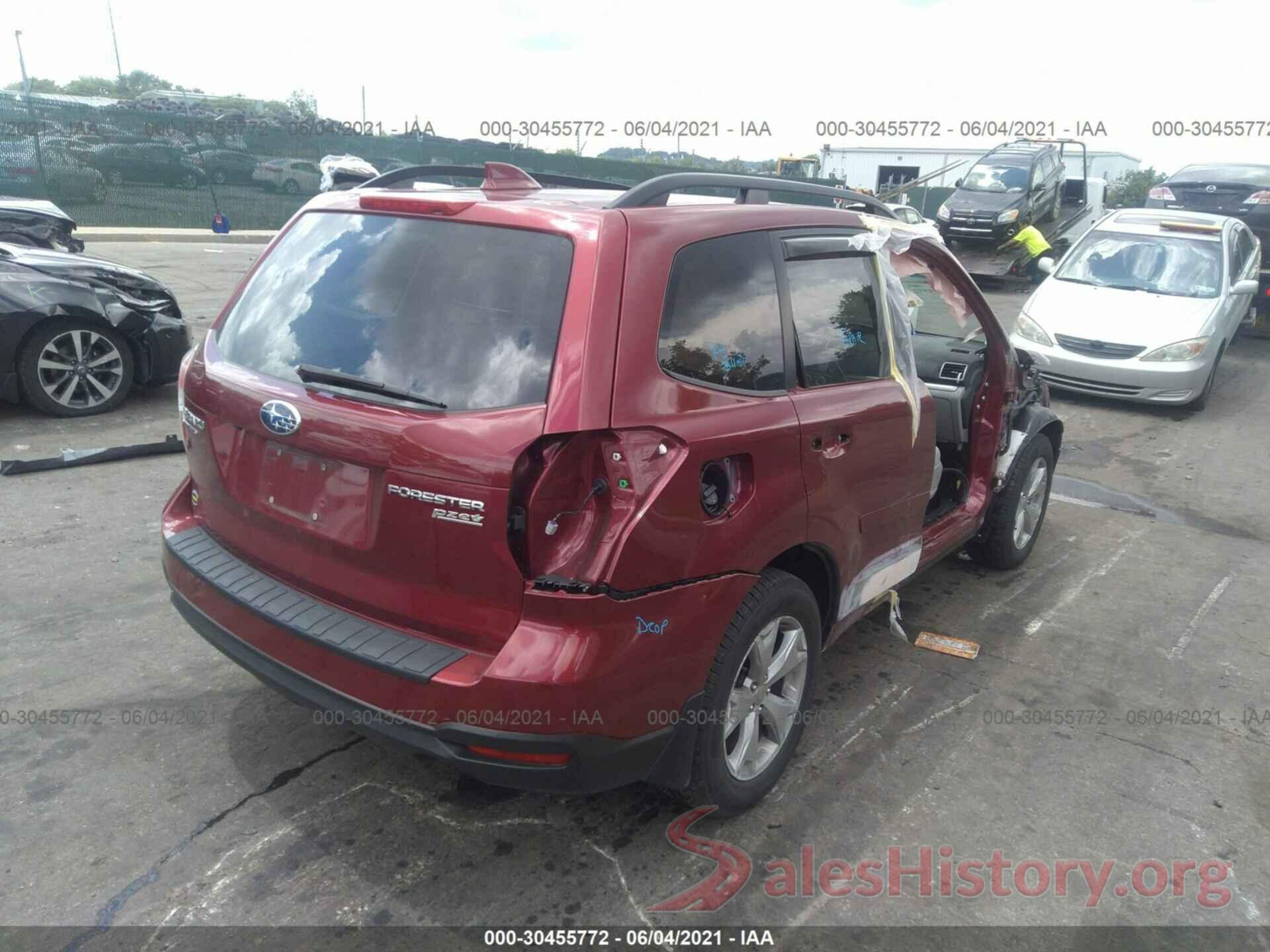 JF2SJAFCXGH437577 2016 SUBARU FORESTER