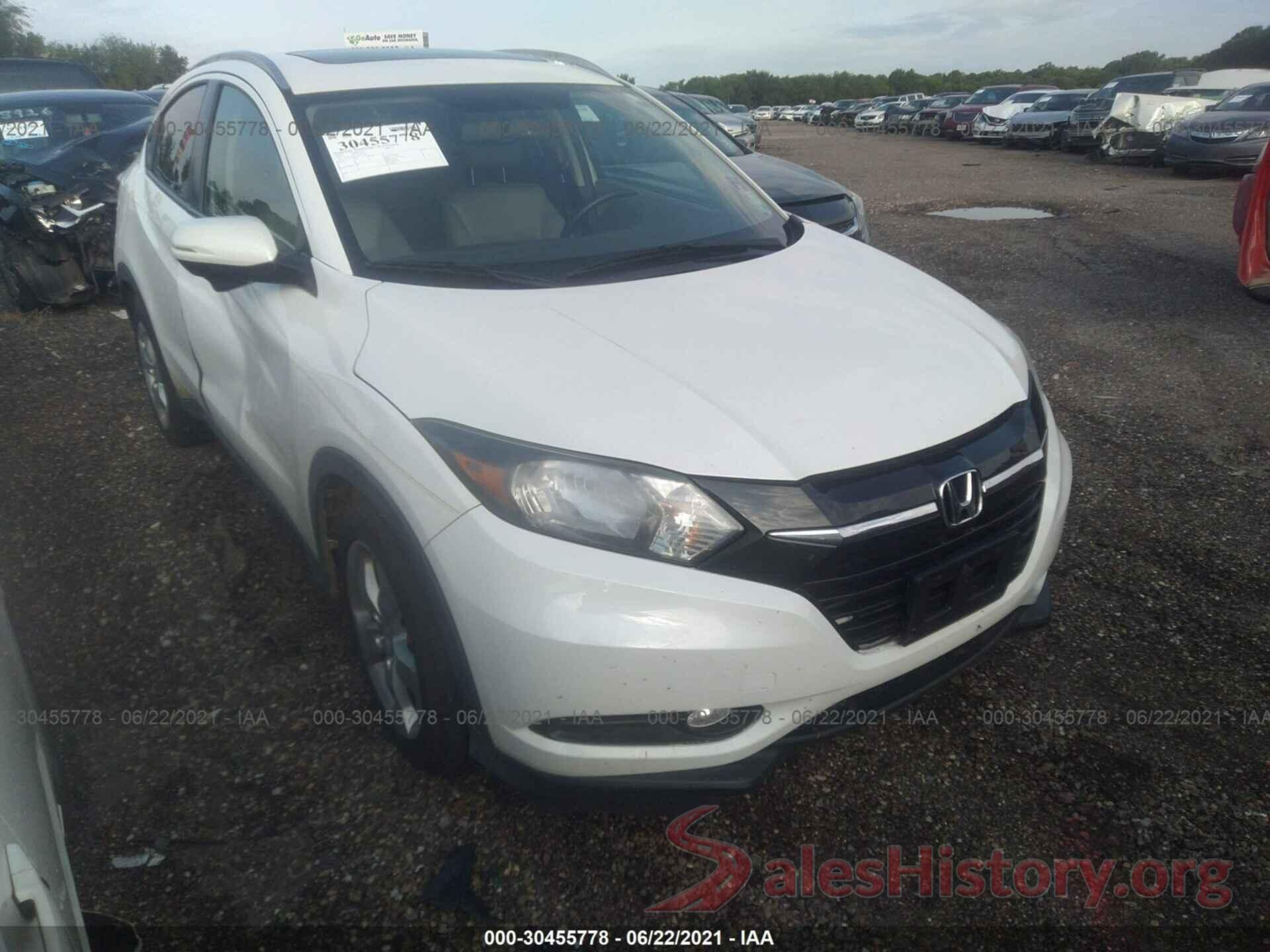 3CZRU5H73GM700686 2016 HONDA HR-V