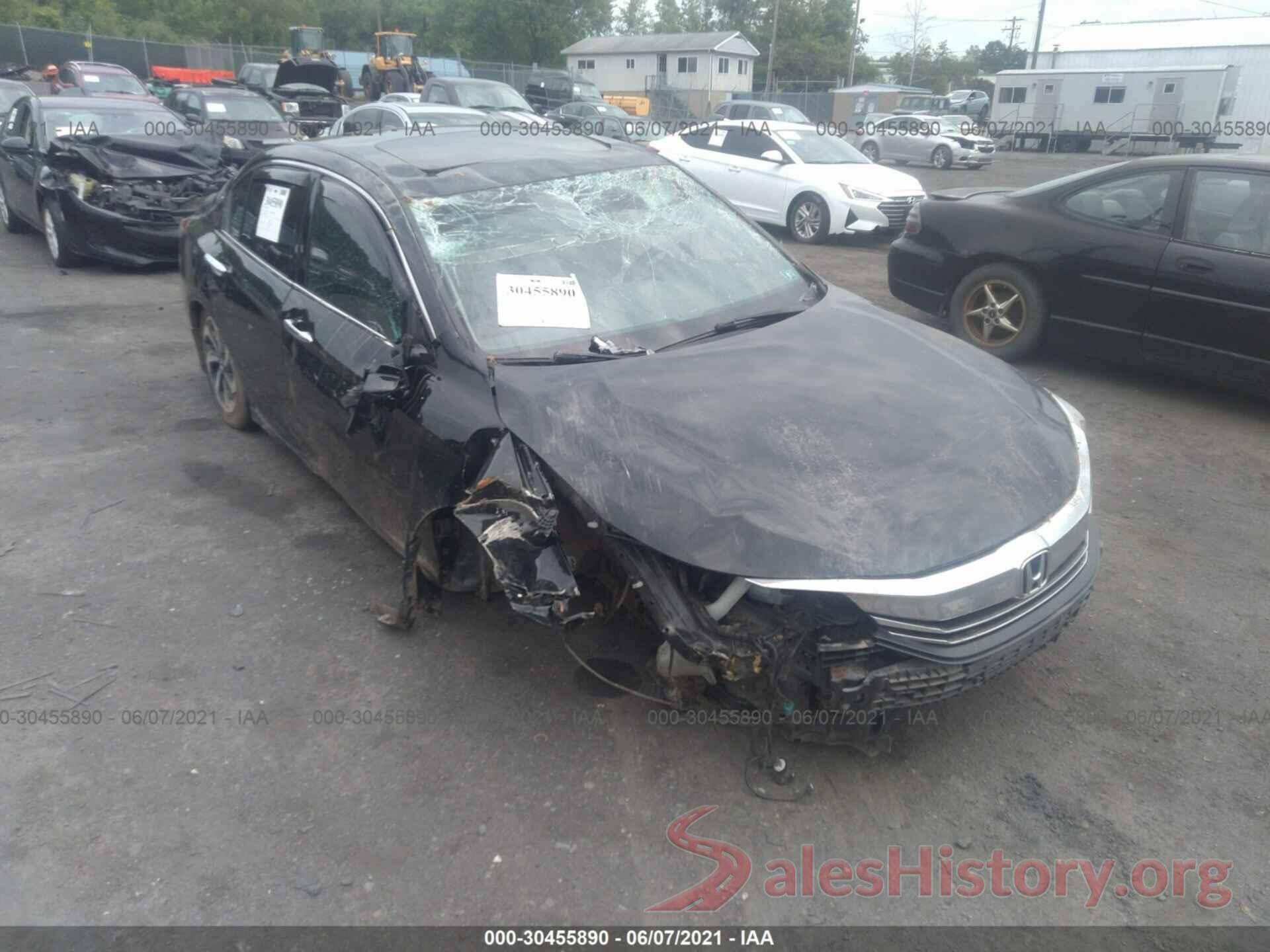 1HGCR3F89GA034722 2016 HONDA ACCORD SEDAN