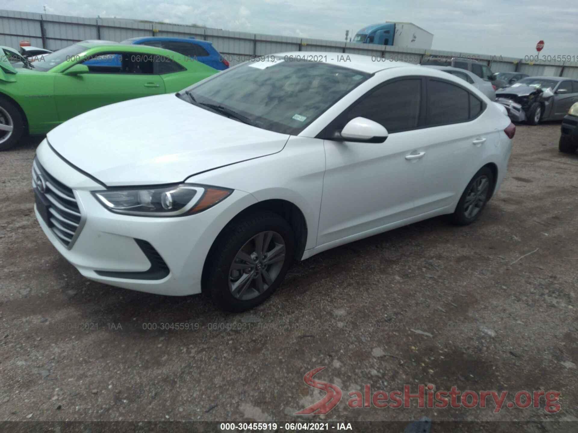 5NPD84LF6HH182609 2017 HYUNDAI ELANTRA