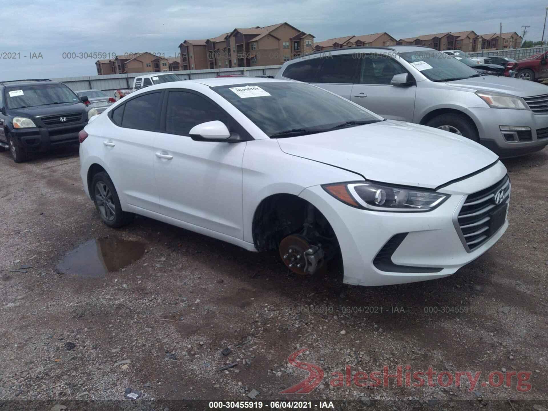 5NPD84LF6HH182609 2017 HYUNDAI ELANTRA