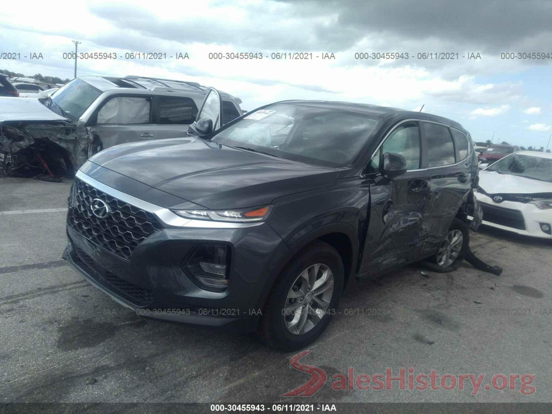 5NMS23ADXKH092372 2019 HYUNDAI SANTA FE