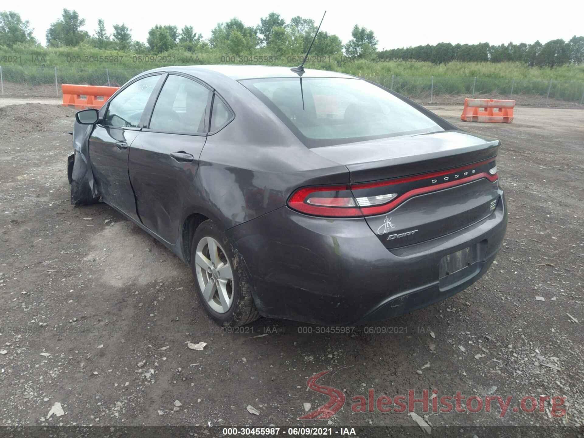 1C3CDFBA0GD660301 2016 DODGE DART