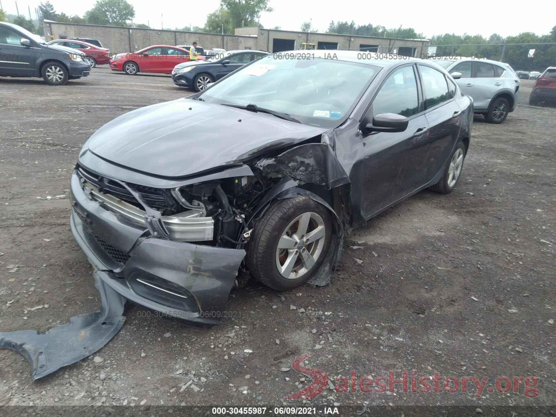 1C3CDFBA0GD660301 2016 DODGE DART