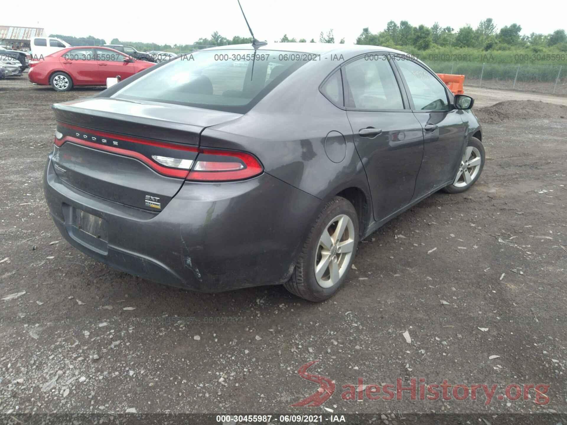 1C3CDFBA0GD660301 2016 DODGE DART