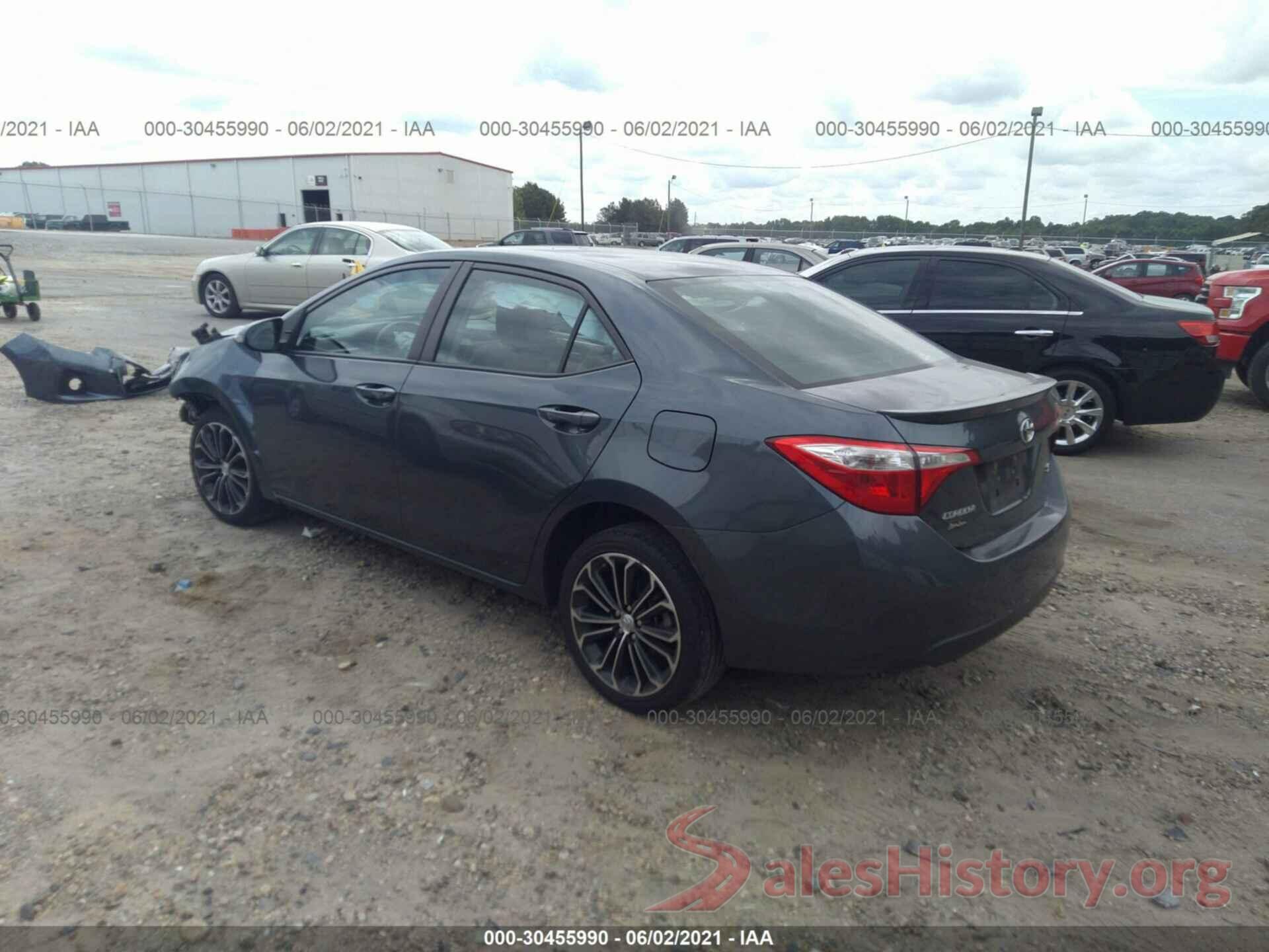 2T1BURHE7GC704245 2016 TOYOTA COROLLA