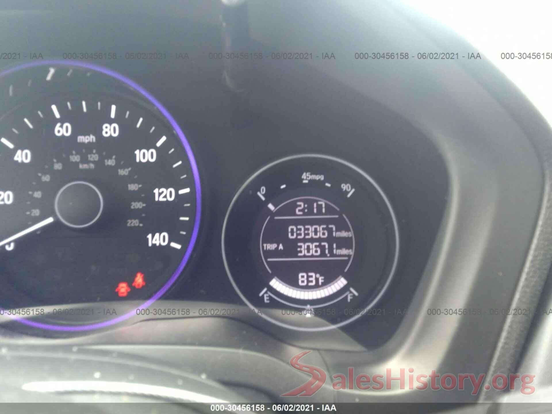 3CZRU5H58HM716642 2017 HONDA HR-V