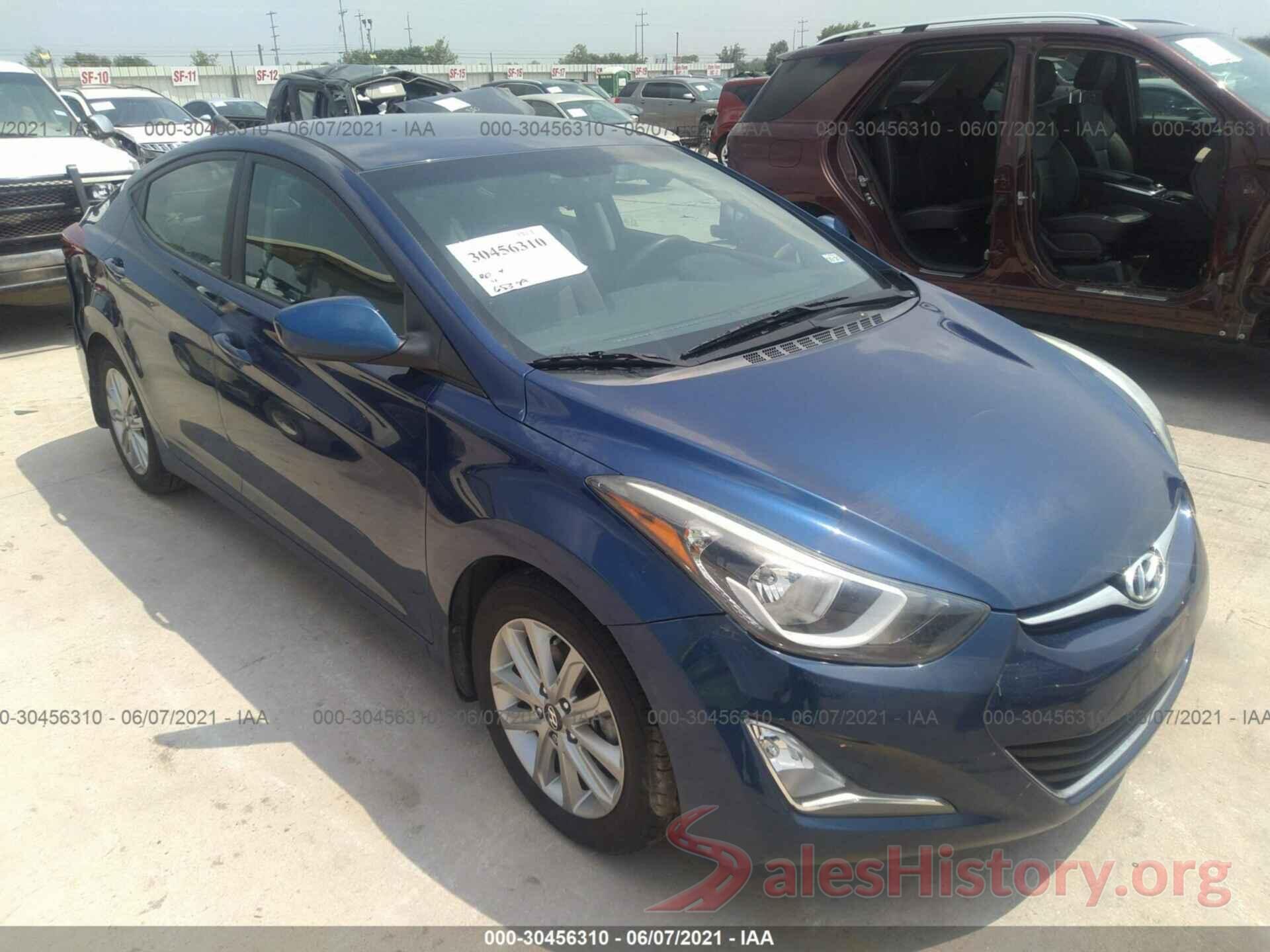 5NPDH4AE7GH723515 2016 HYUNDAI ELANTRA