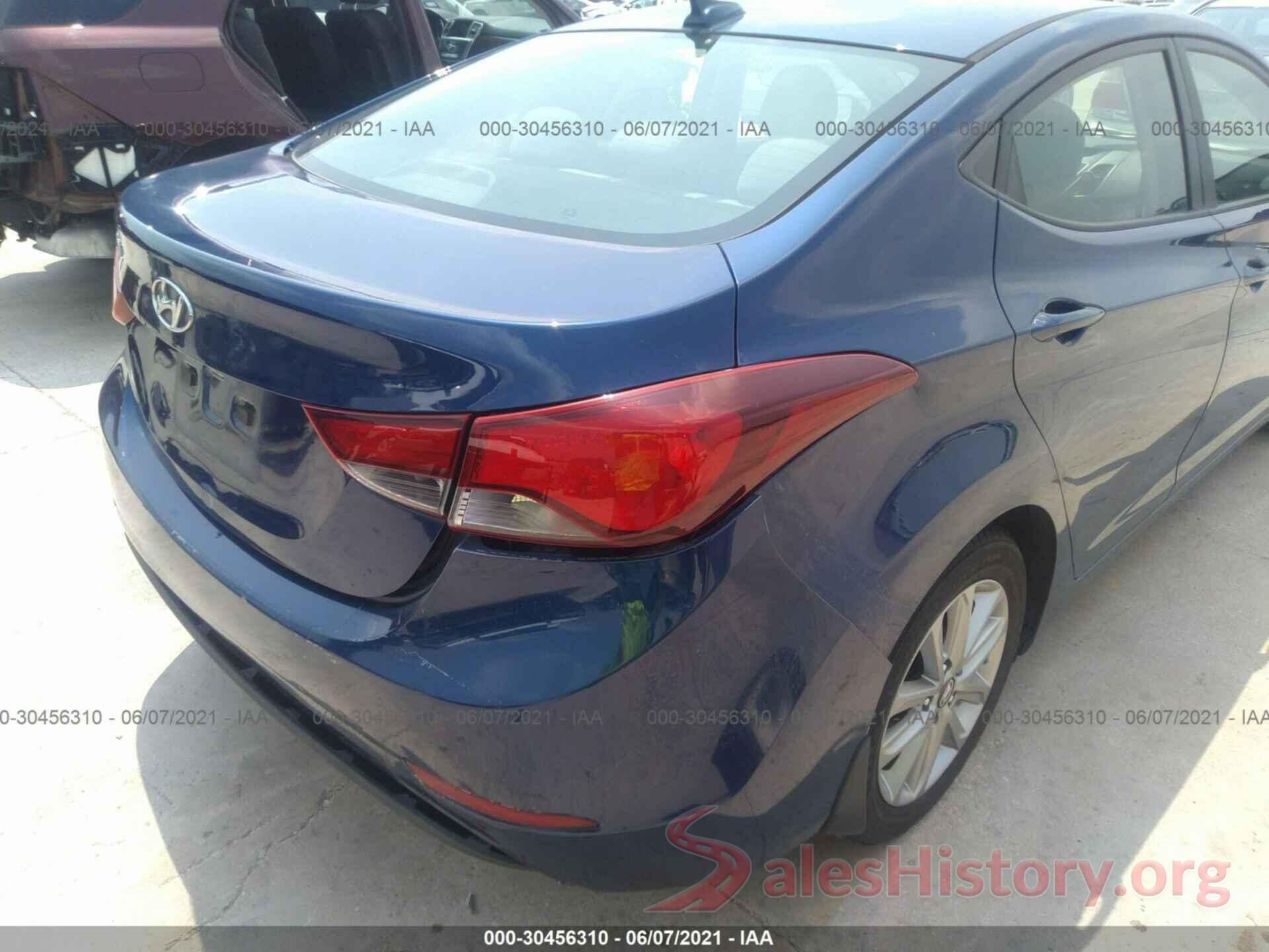 5NPDH4AE7GH723515 2016 HYUNDAI ELANTRA