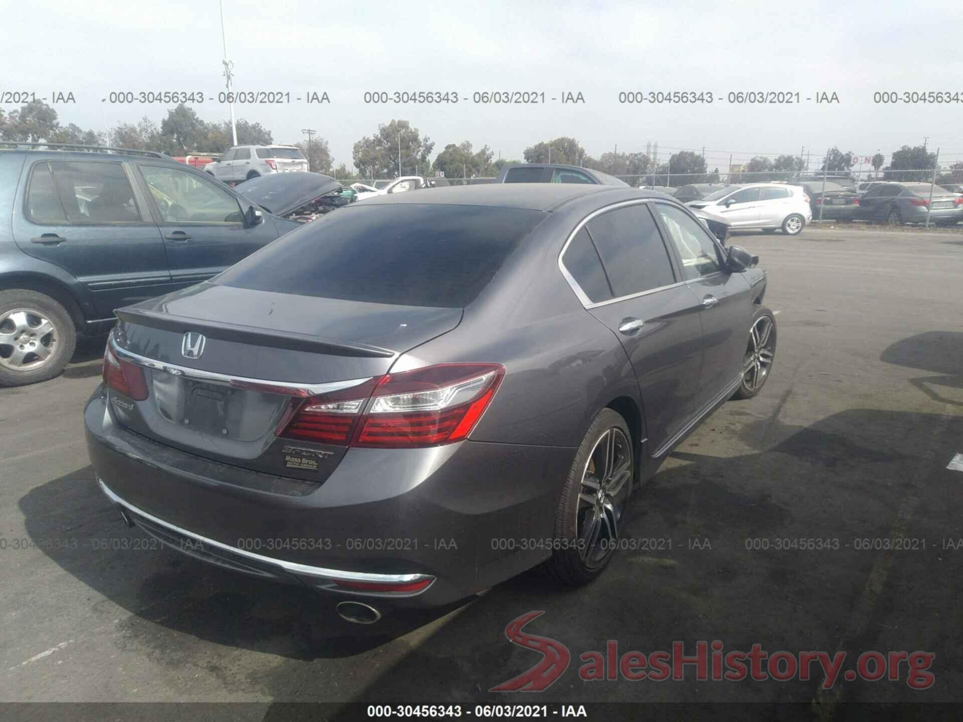 1HGCR2F56HA295484 2017 HONDA ACCORD SEDAN