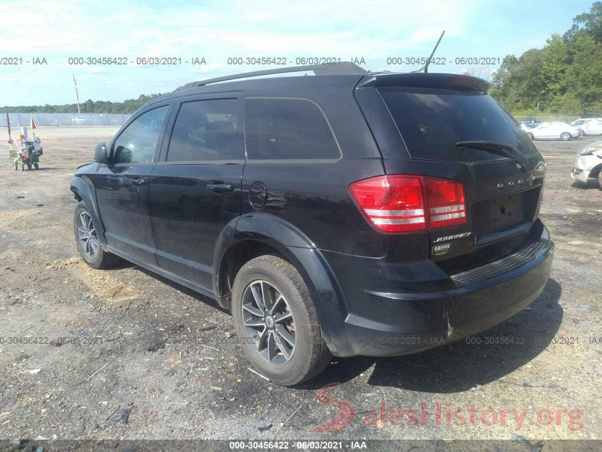 3C4PDCAB1JT381947 2018 DODGE JOURNEY