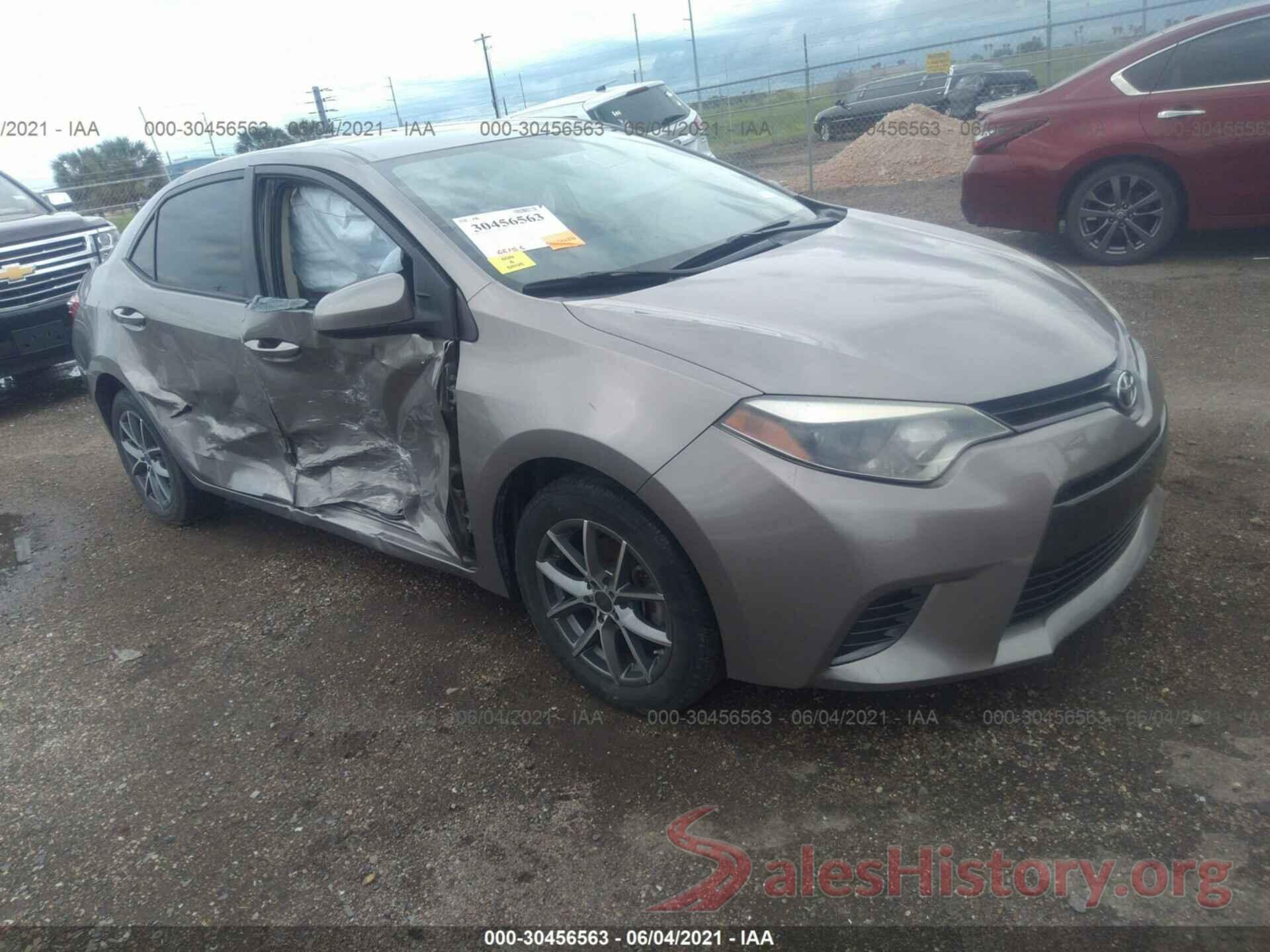 5YFBURHE8GP423409 2016 TOYOTA COROLLA