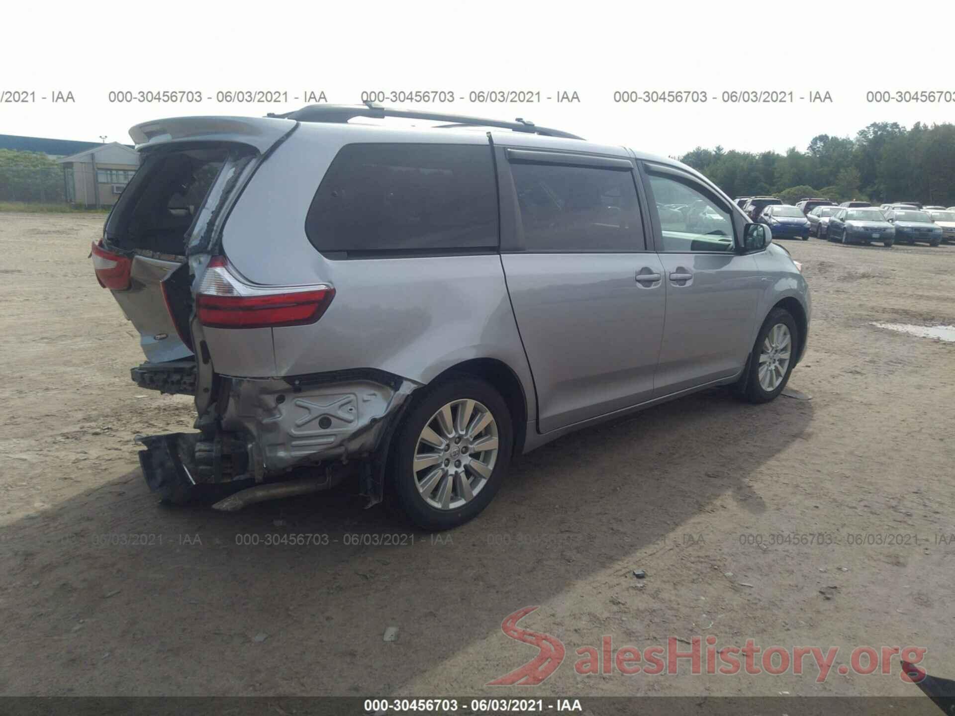 5TDJZ3DC5HS167270 2017 TOYOTA SIENNA