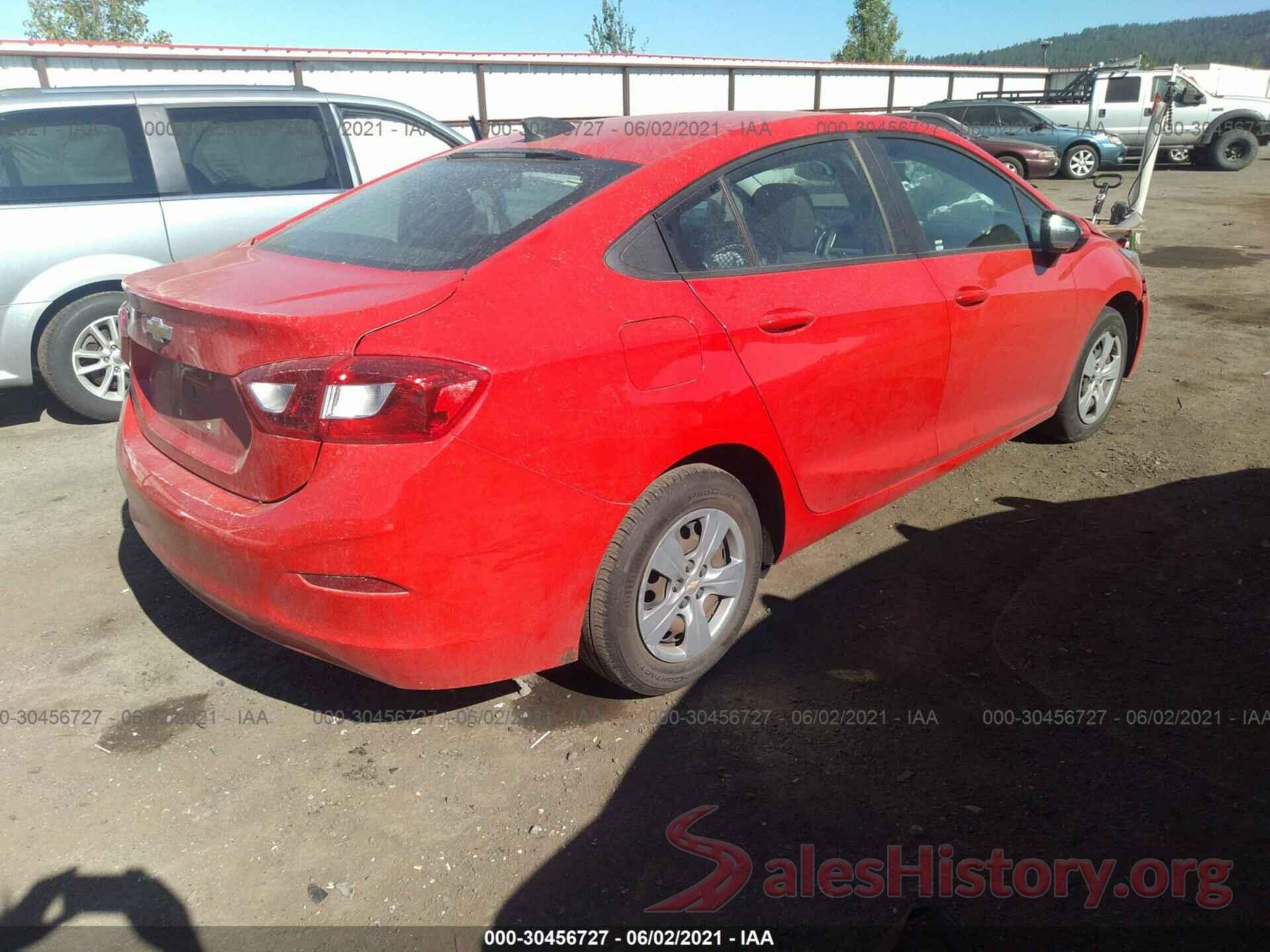 1G1BB5SMXH7110789 2017 CHEVROLET CRUZE