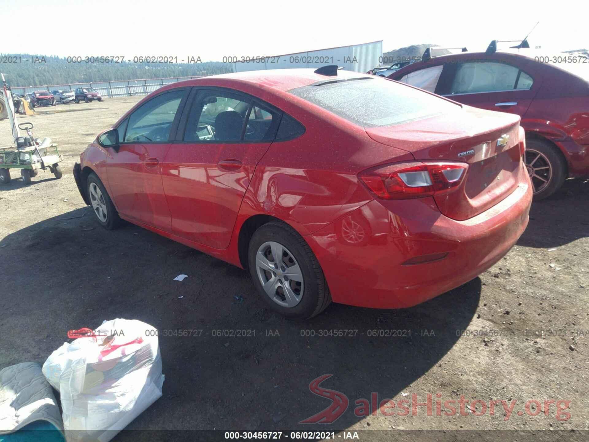 1G1BB5SMXH7110789 2017 CHEVROLET CRUZE