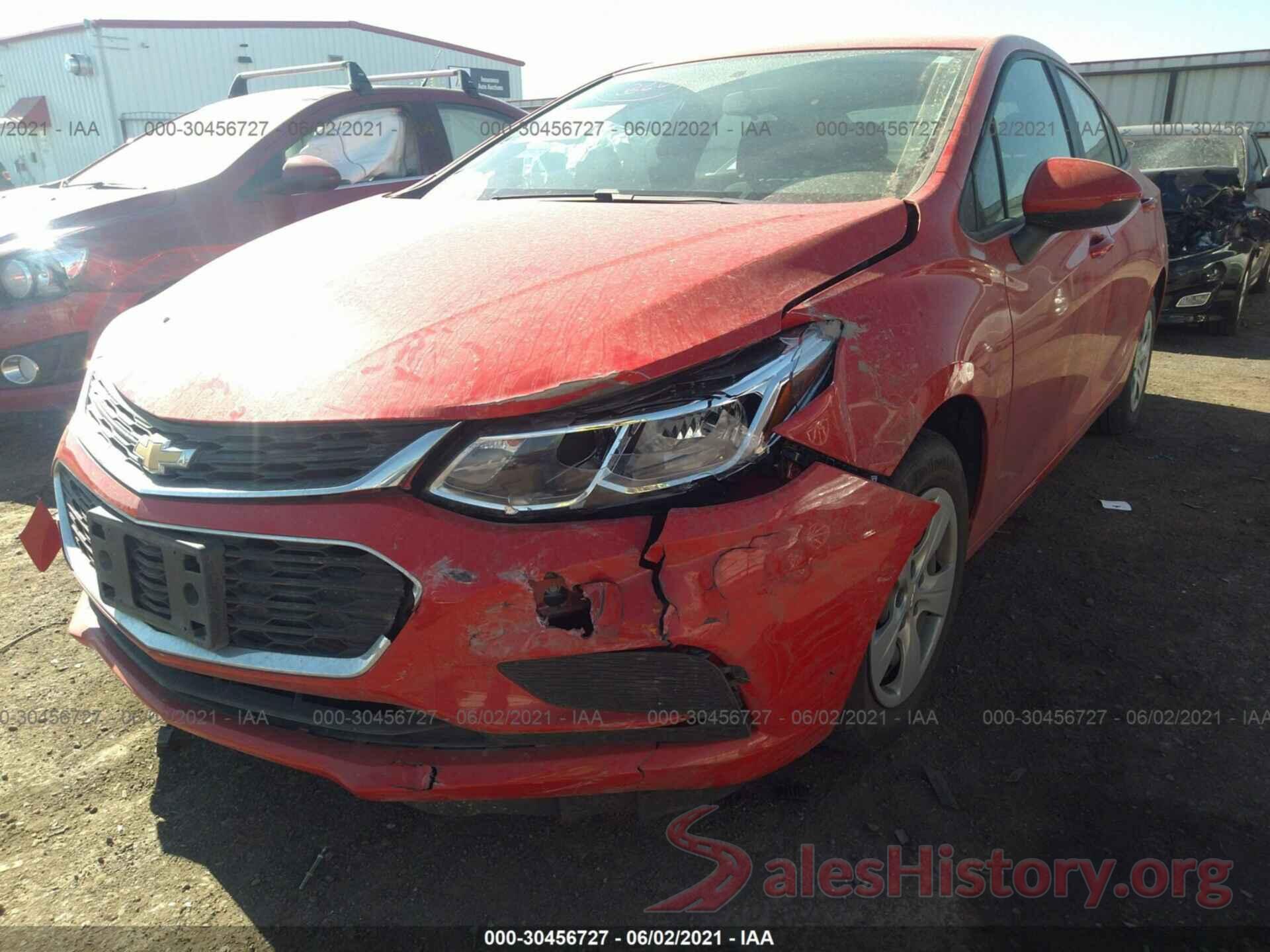 1G1BB5SMXH7110789 2017 CHEVROLET CRUZE