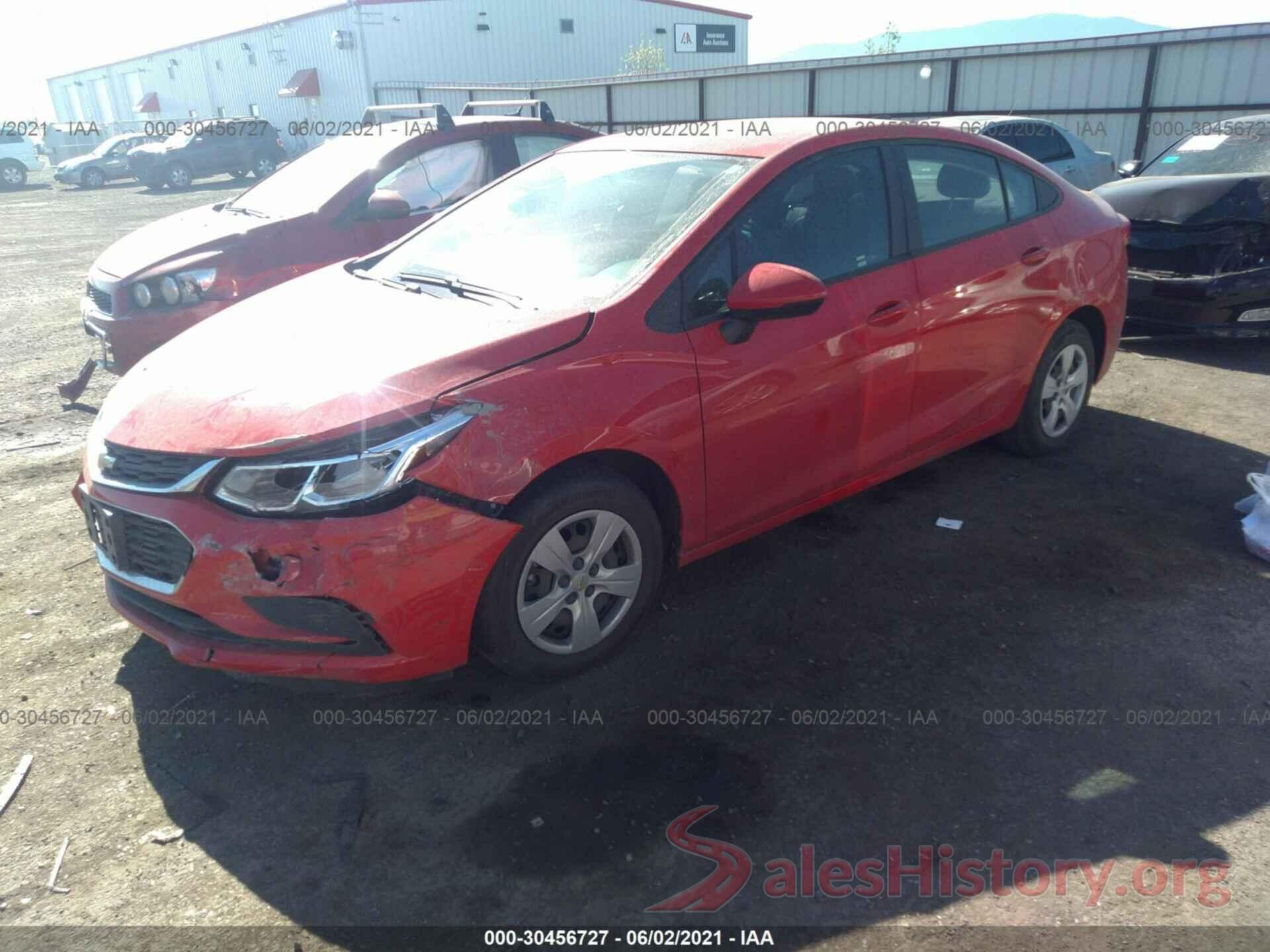 1G1BB5SMXH7110789 2017 CHEVROLET CRUZE