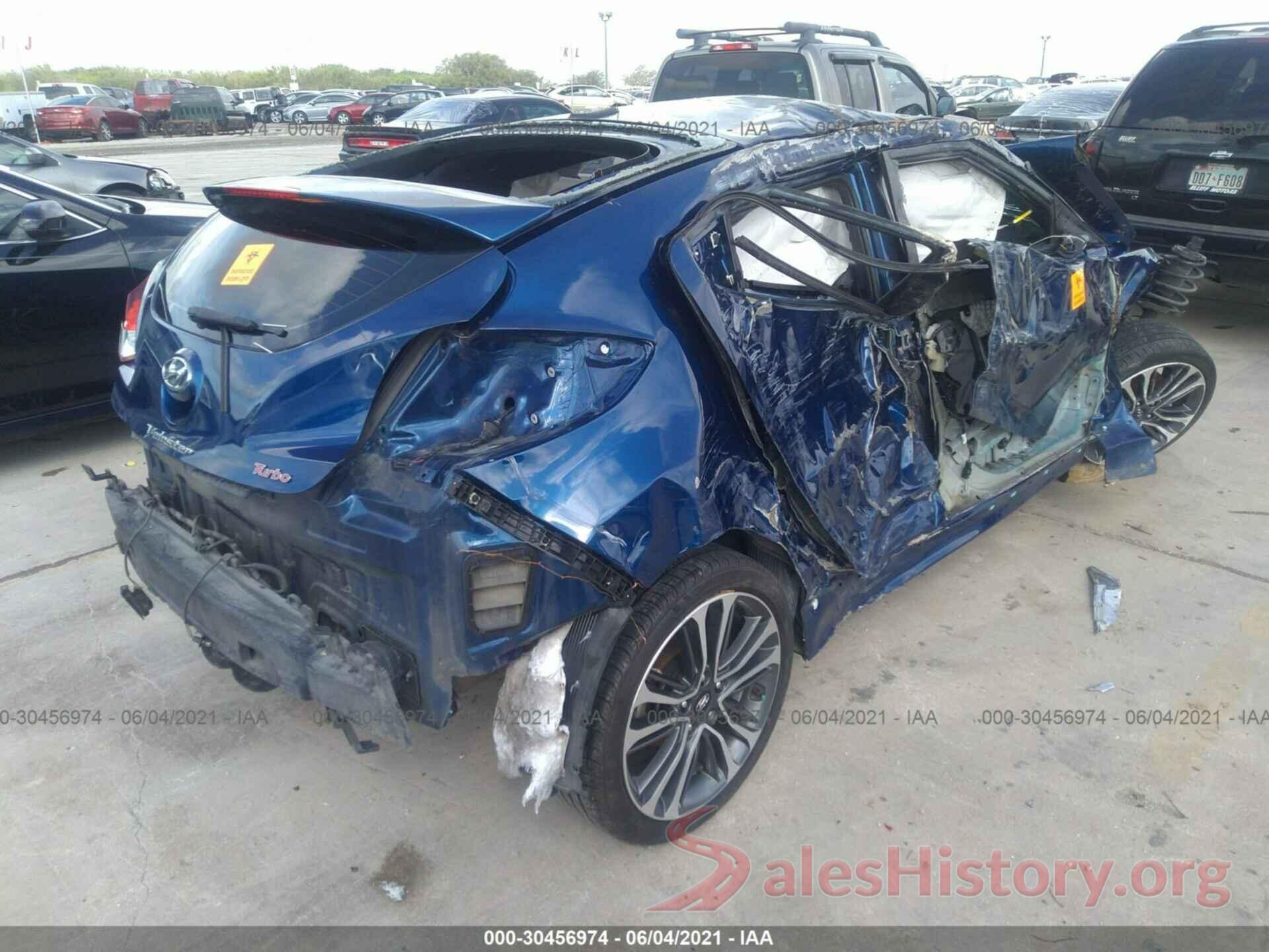 KMHTC6AE8GU272974 2016 HYUNDAI VELOSTER