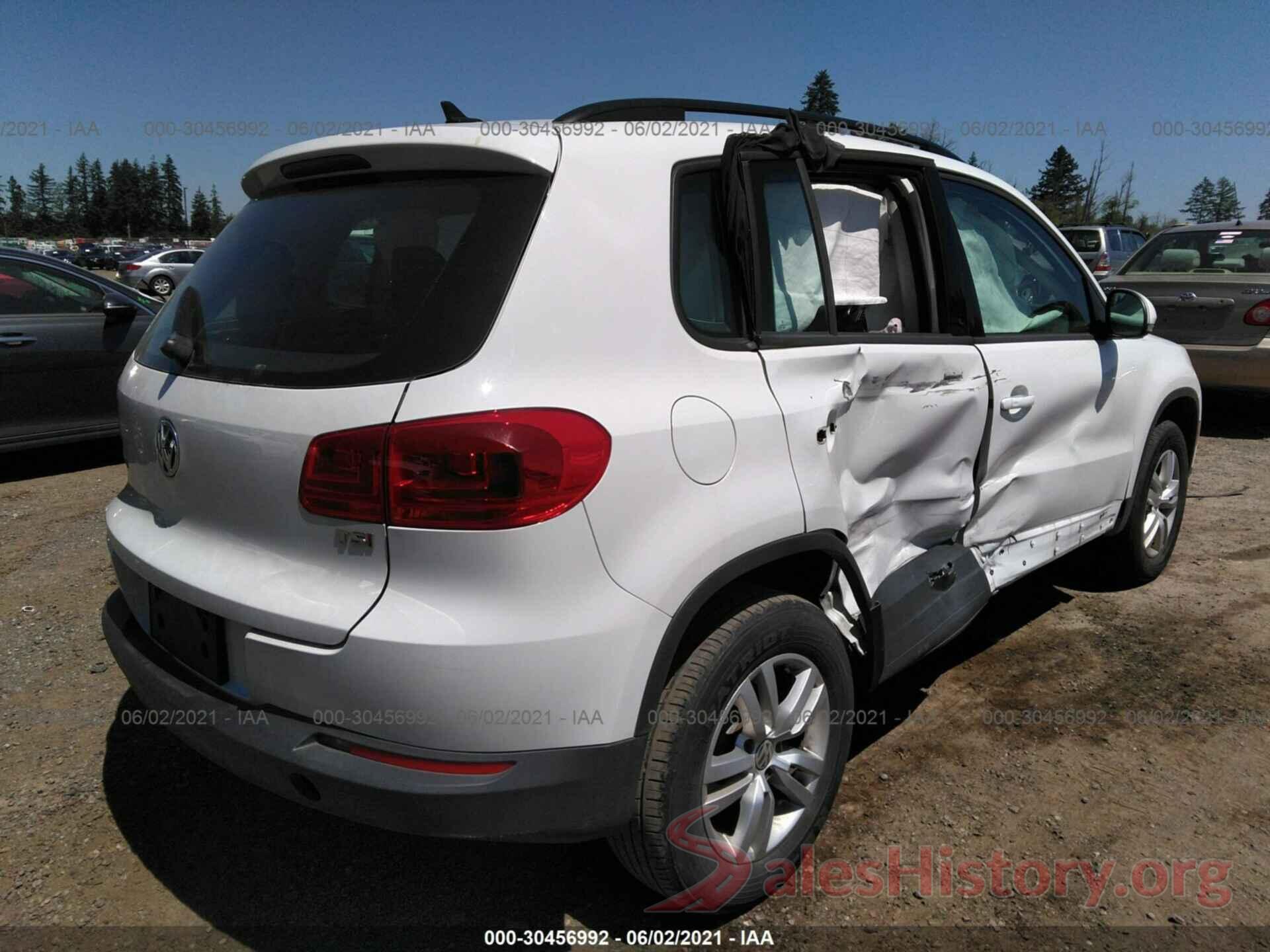 WVGAV7AX7HK023121 2017 VOLKSWAGEN TIGUAN