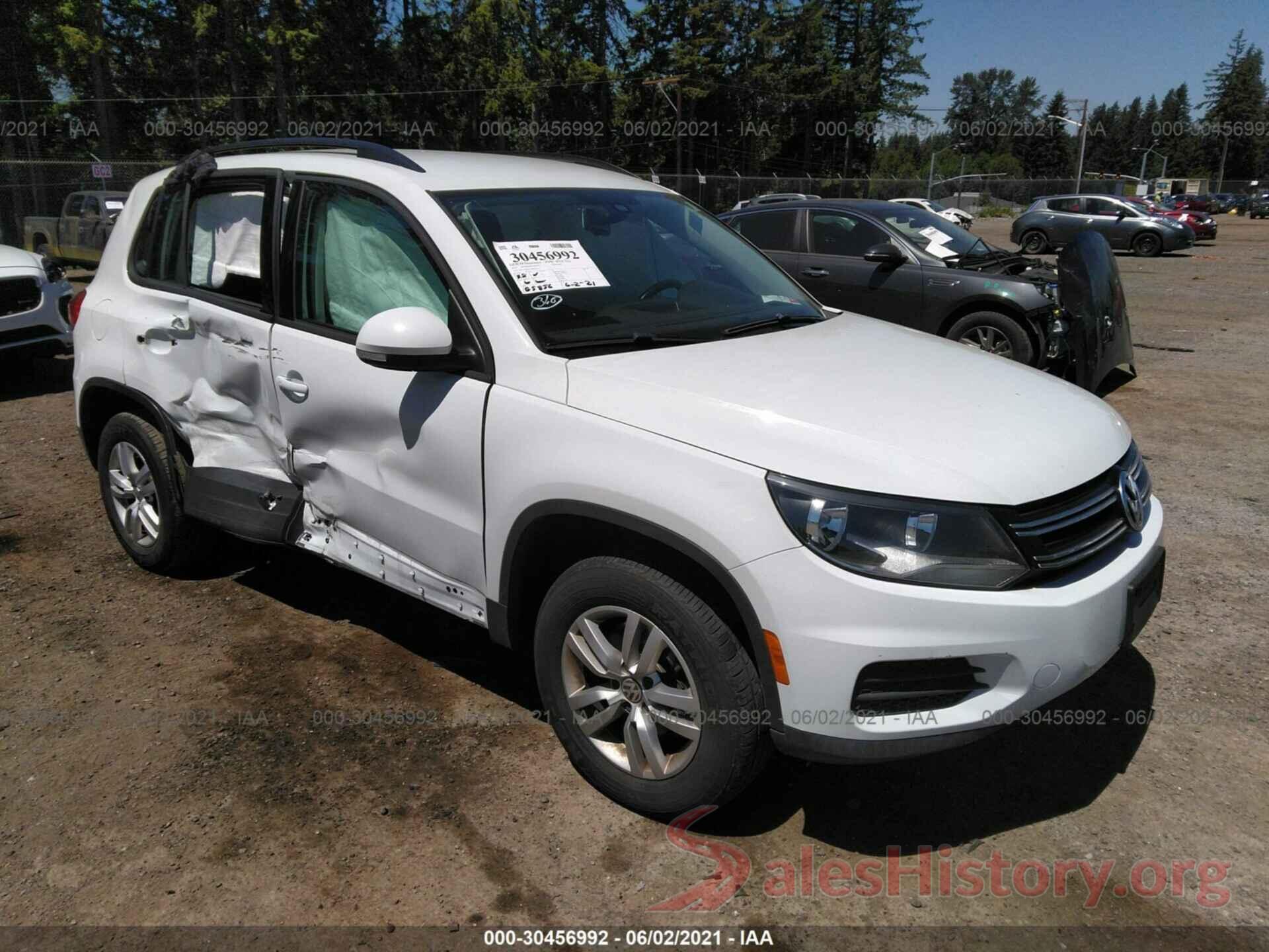 WVGAV7AX7HK023121 2017 VOLKSWAGEN TIGUAN