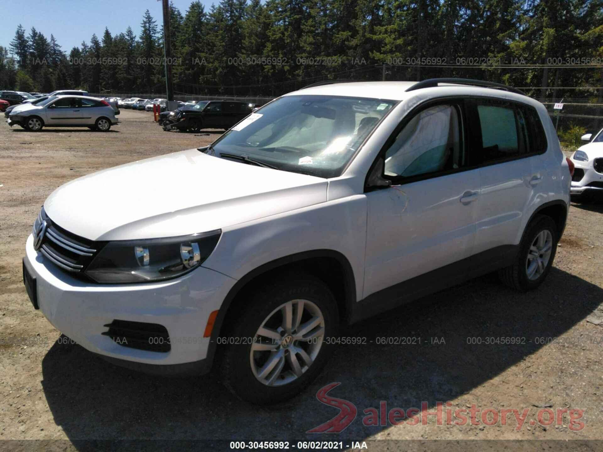 WVGAV7AX7HK023121 2017 VOLKSWAGEN TIGUAN