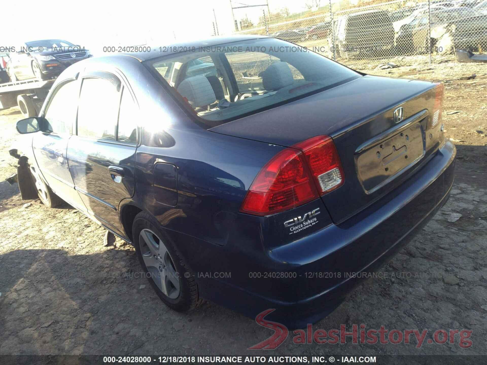 3TMCZ5AN4HM050113 2004 HONDA CIVIC