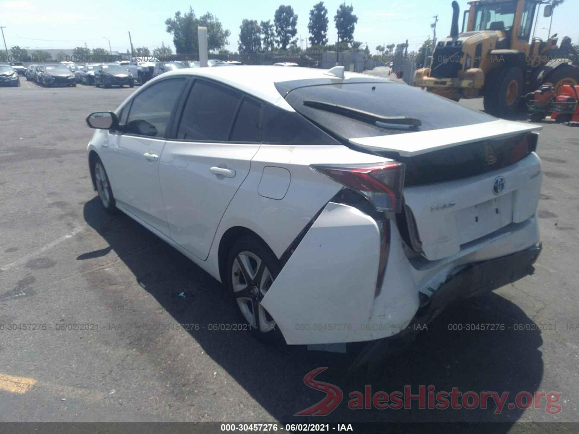 JTDKARFU0G3007253 2016 TOYOTA PRIUS