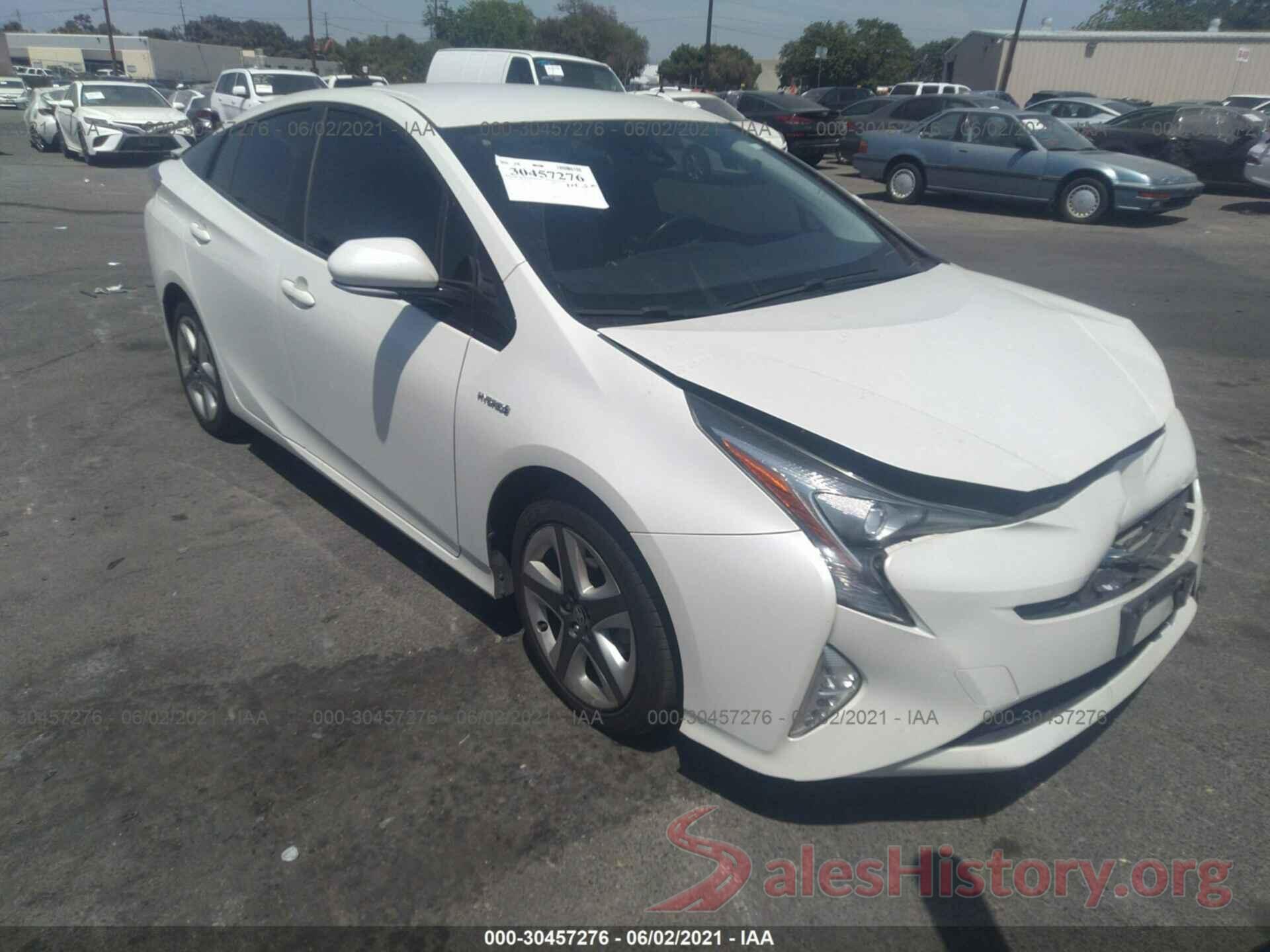 JTDKARFU0G3007253 2016 TOYOTA PRIUS